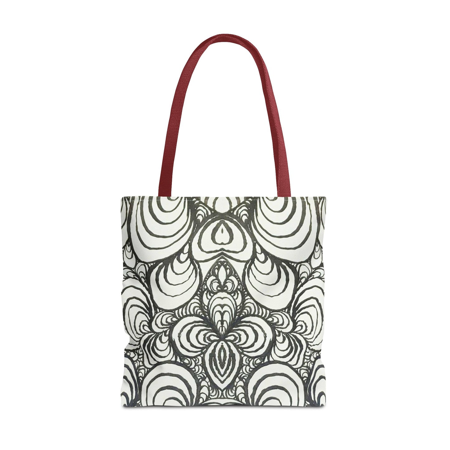 Unisex Original Line Art - All Over Print Tote Bag - Puzzle Panels 1