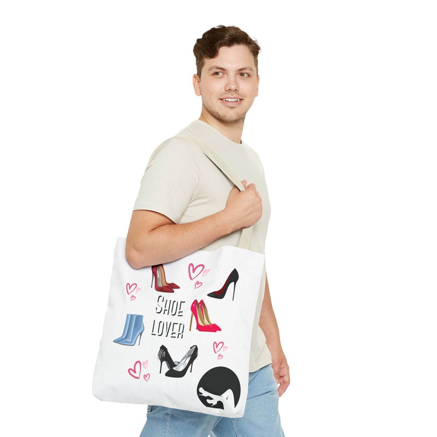 Unisex Shoe Lover High Heel Tote Bag