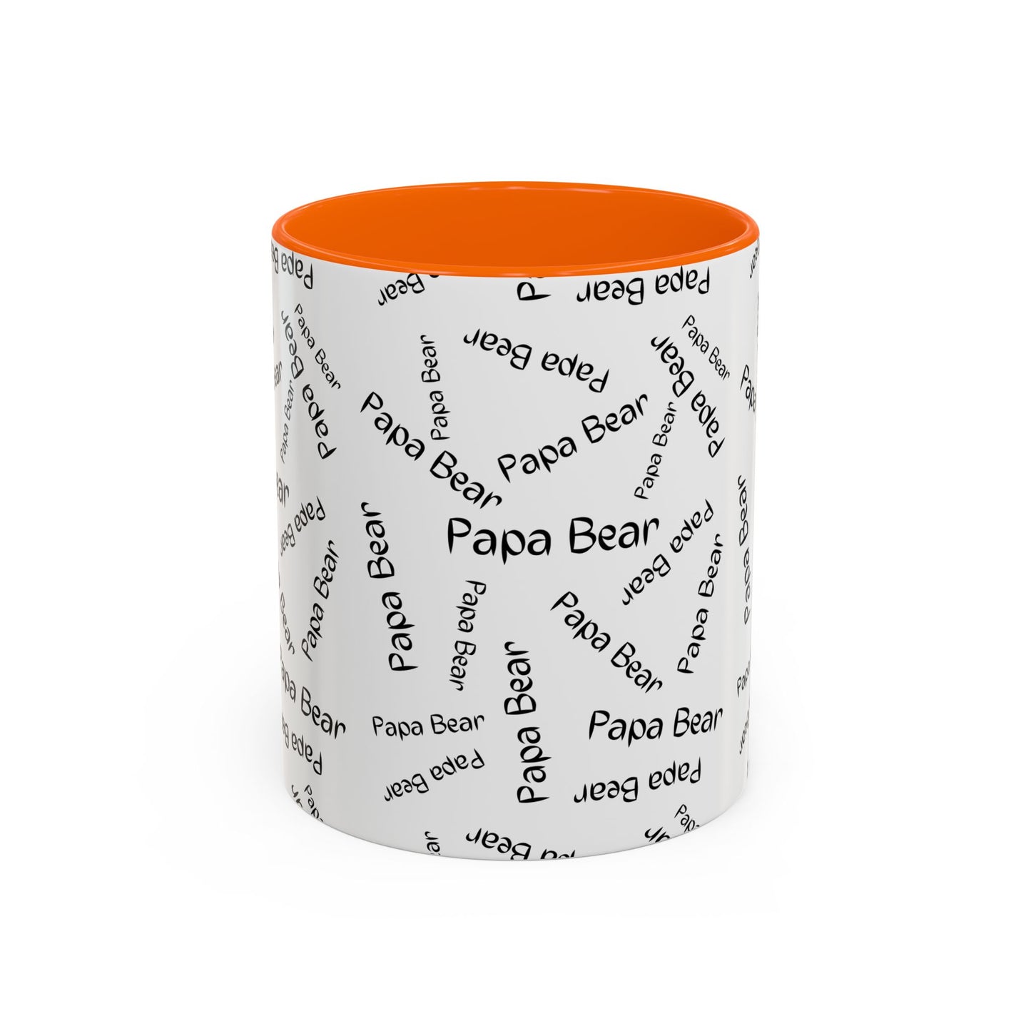 11oz/15oz Papa Bear Word Scramble Coffee Mug