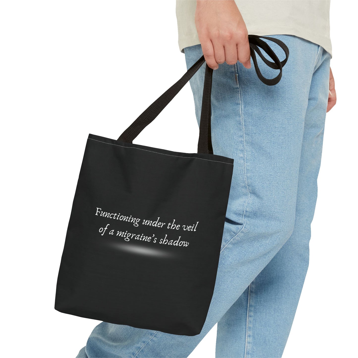 Unisex Migraine Day Invisible Illness Warrior Tote Bag