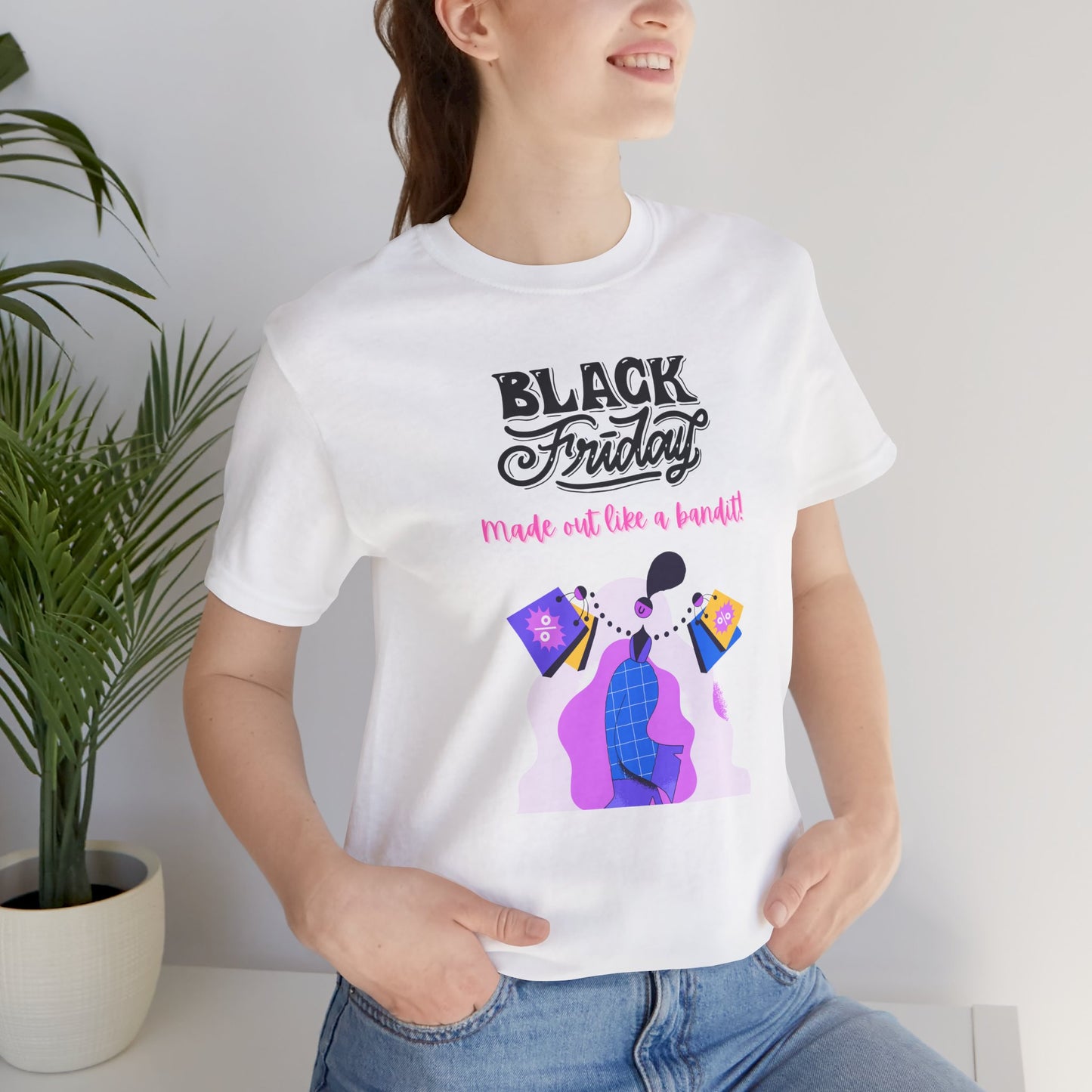 Unisex Jersey Short Sleeve Black Friday Sales T-Shirt