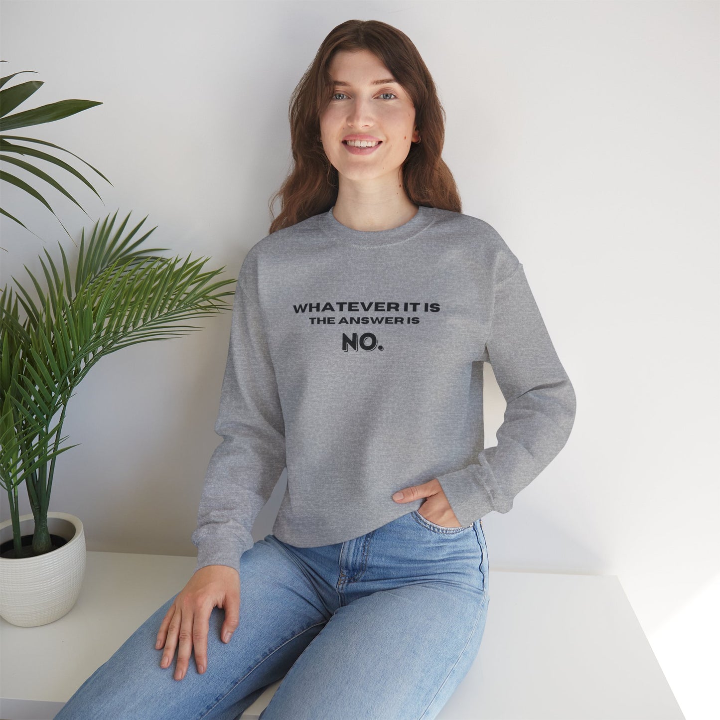 Unisex Self Love Positve Vibes Ok To Say NO Positive Mental Health Awareness Sweatshirt
