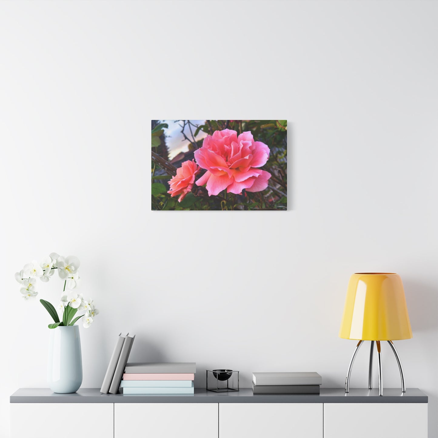 Canvas Gallery Wrap - Double Delight Roses