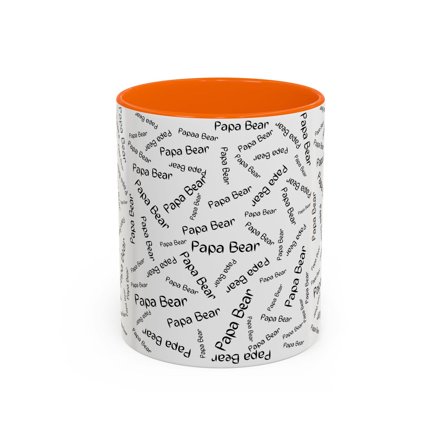 11oz/15oz Papa Bear Word Scramble Coffee Mug