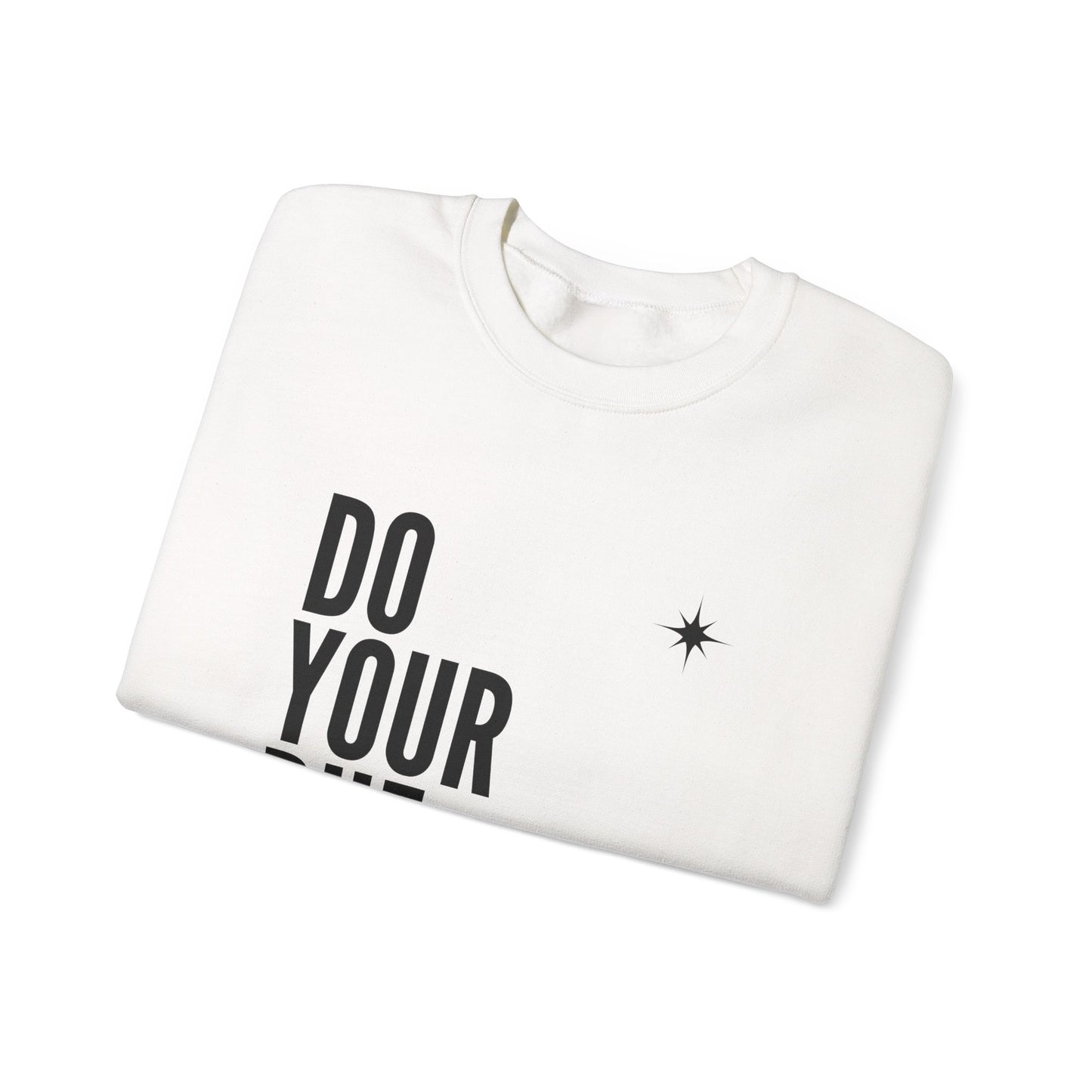 Unisex Heavy Blend Crewneck Due Your Due Diligence Sweatshirt