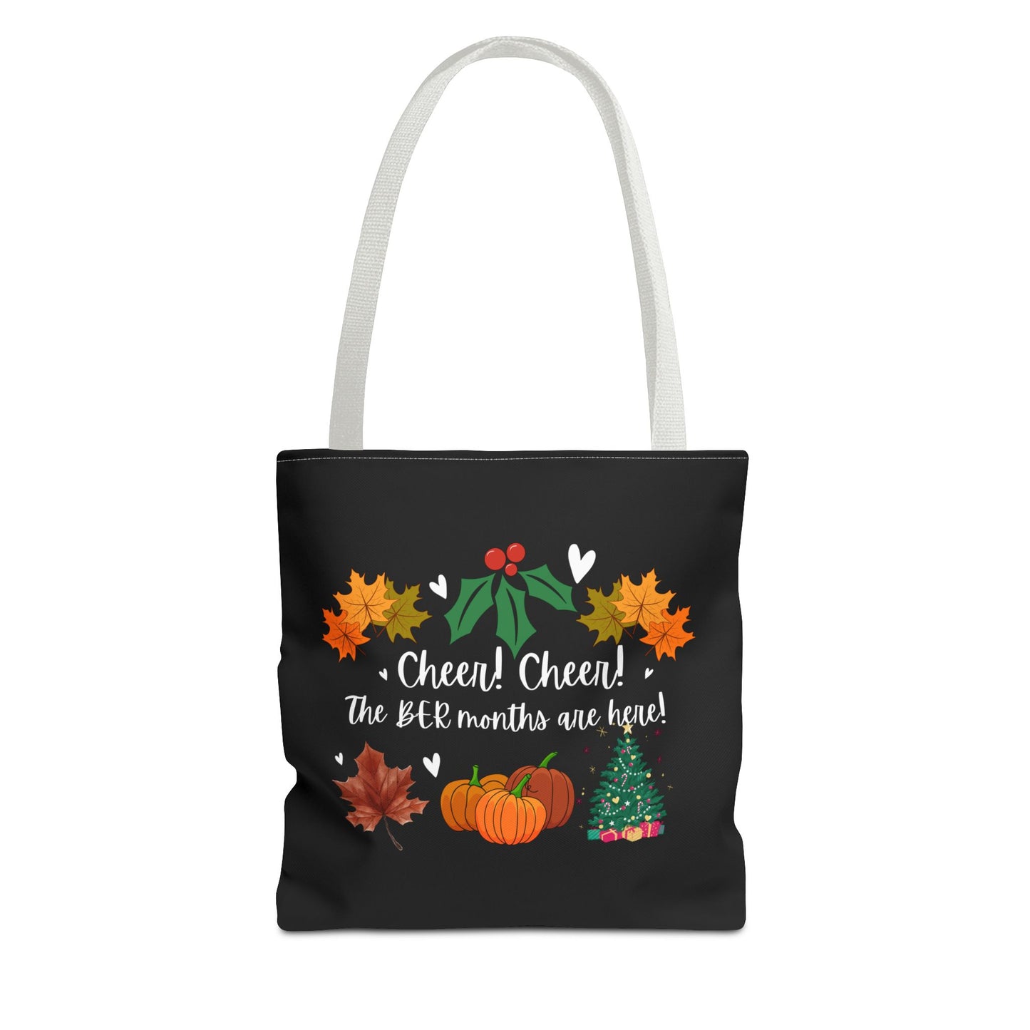 Unisex BER Months Tote Bag Autumn Tote Fall Tote Bag September Tote October Tote Bag November Bag December Tote Bag Favorite Months Tote Bag