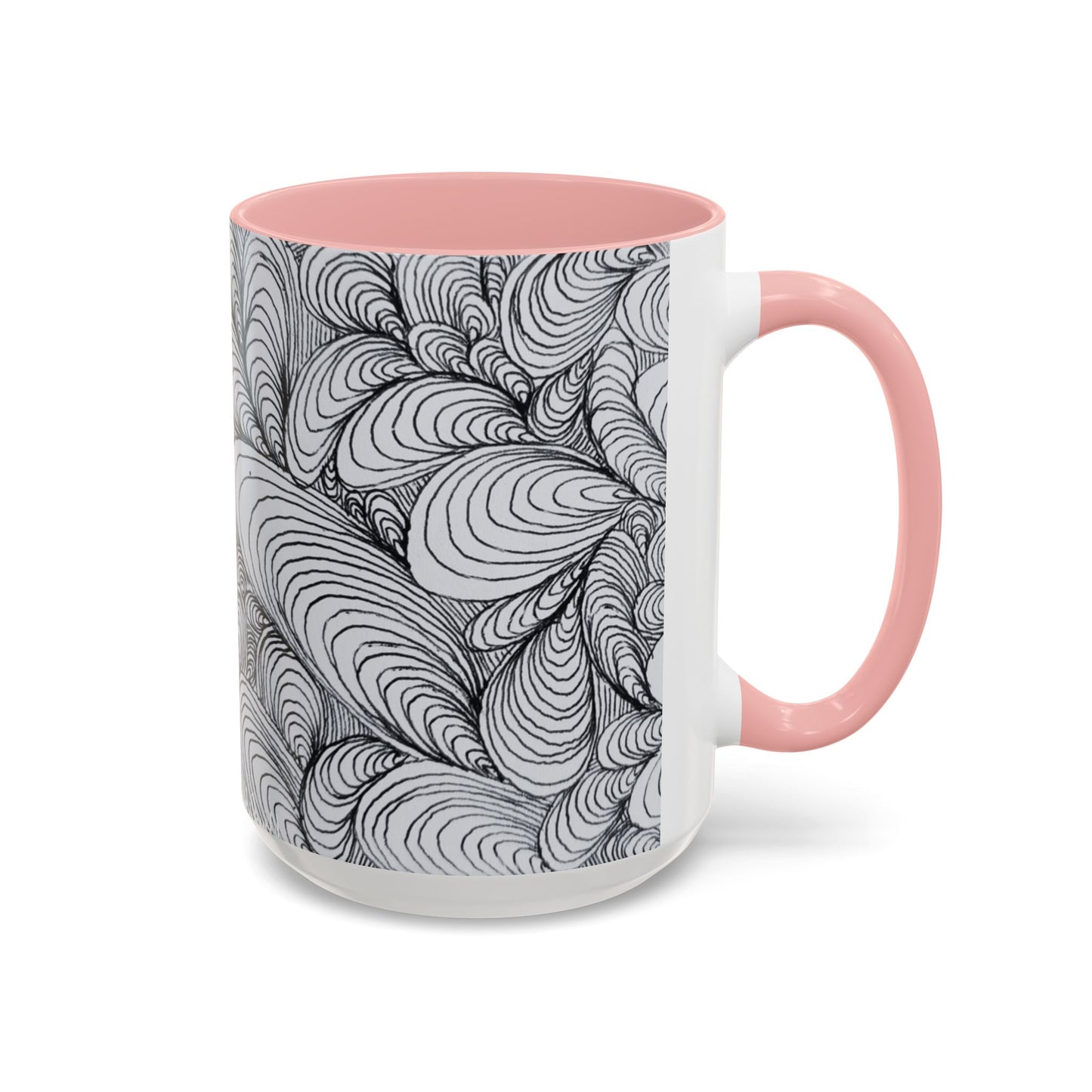 11oz/15oz Original Rough Line Art Coffee Mug
