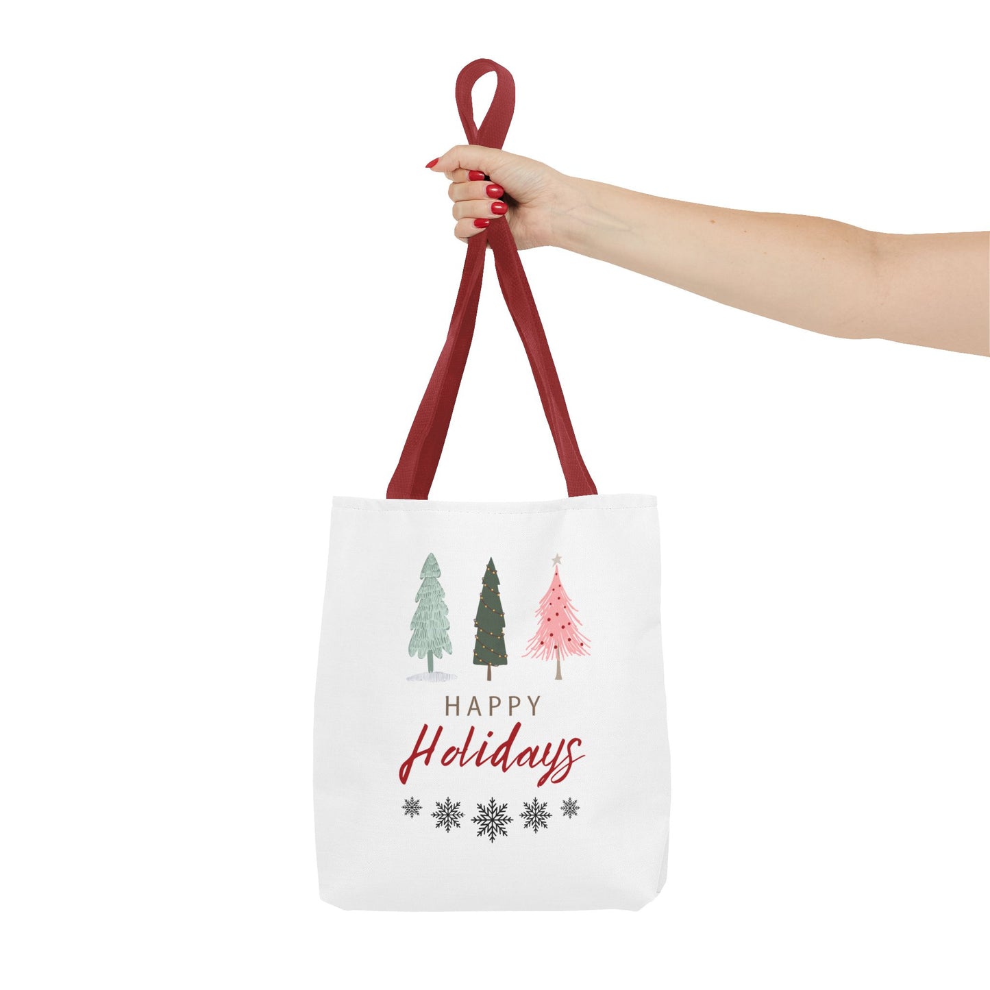 Unisex Happy Holidays Seasons Greetings Fall Tote Bag