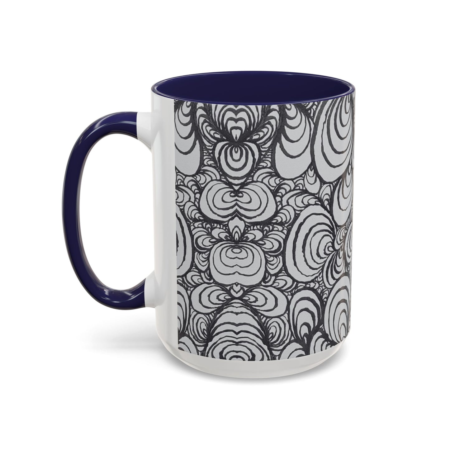 11oz/15oz Original Line Art Mug - Puzzle Panels 1