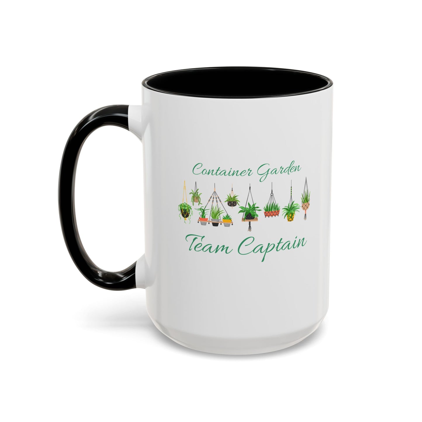 11oz/15oz Garden Themed Container Garden Team Captain Plant Parent Coffee Mug
