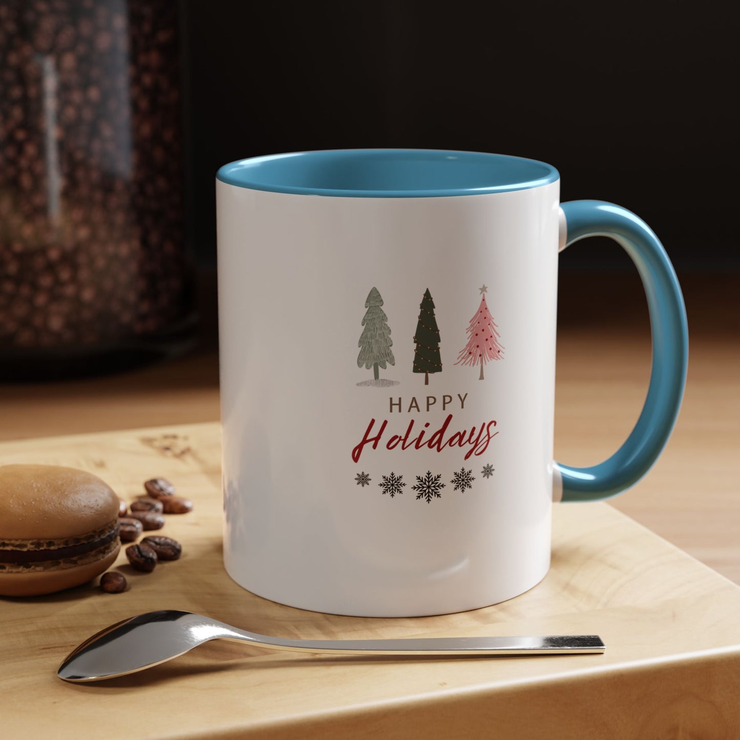 11oz/15oz Happy Holidays Seasons Greetings Fall Coffee Mug