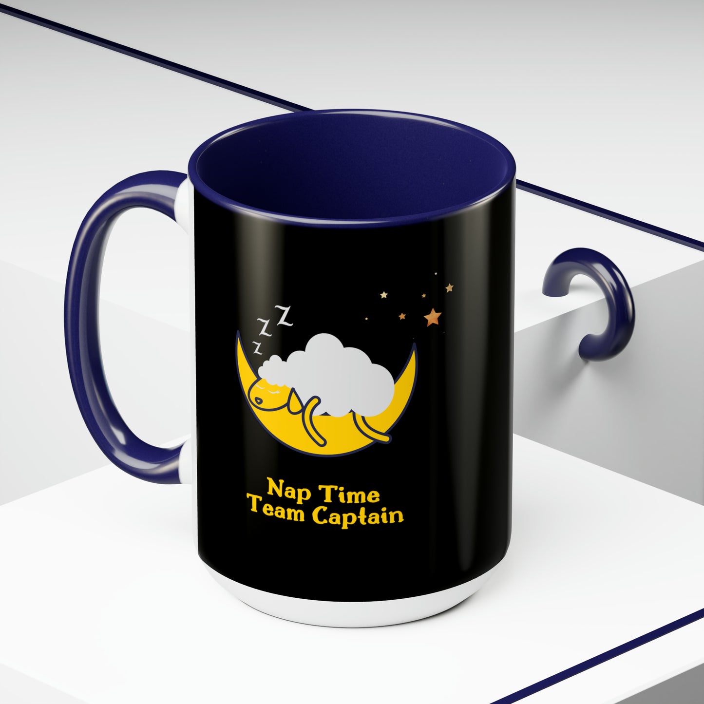 15oz Nap Time Team Captain Coffee Mug