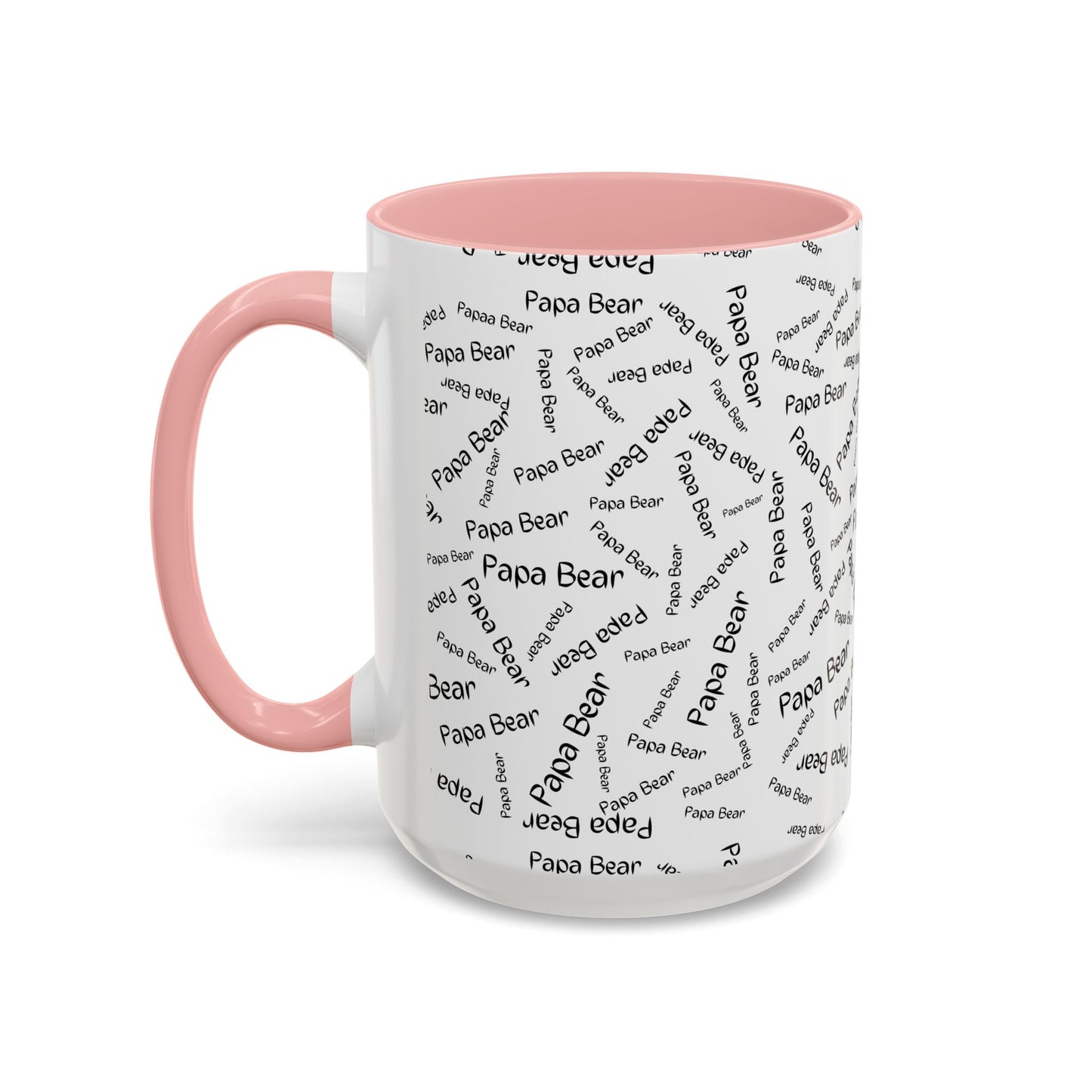 11oz/15oz Papa Bear Word Scramble Coffee Mug