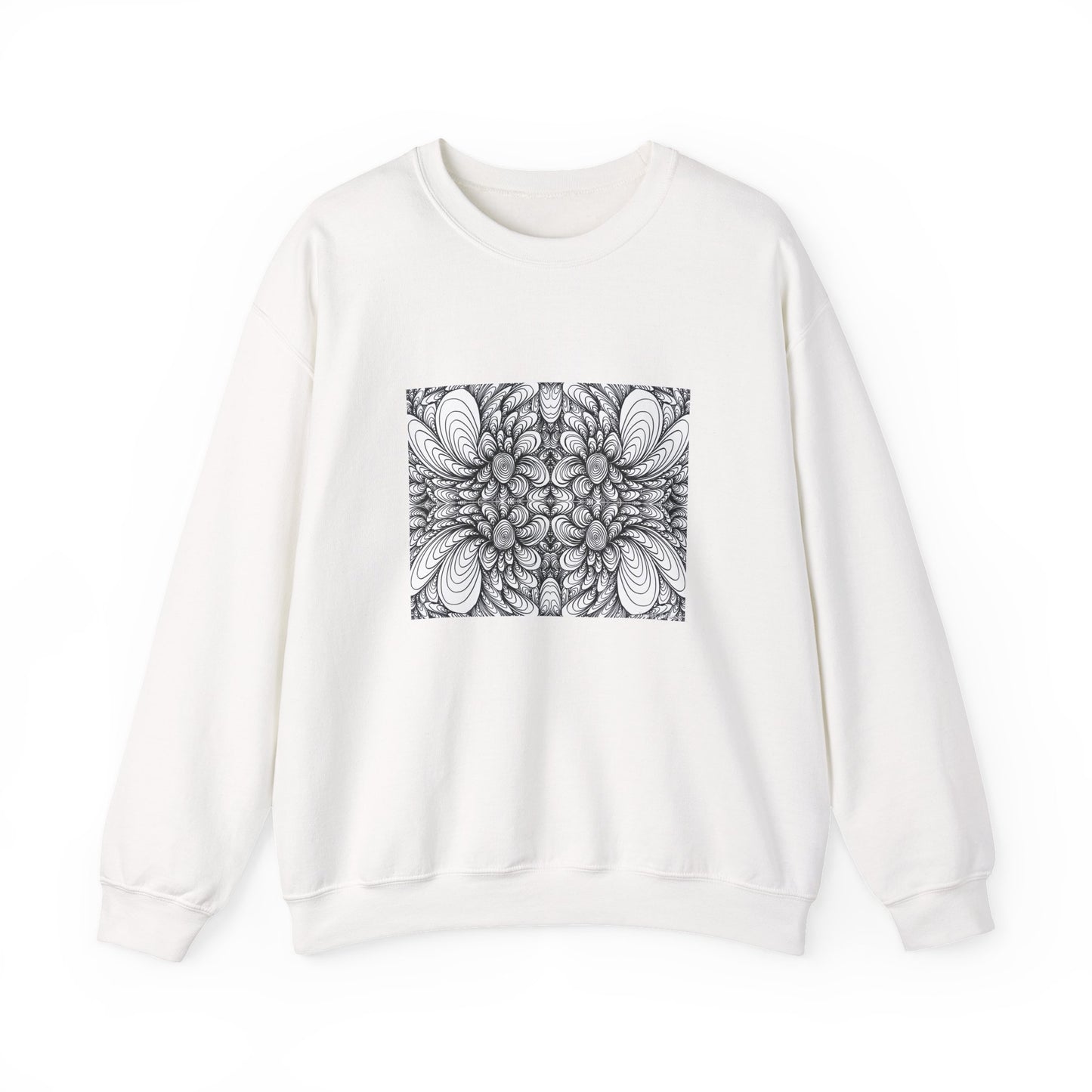 Unisex Original Line Art Sweatshirt - Blooms