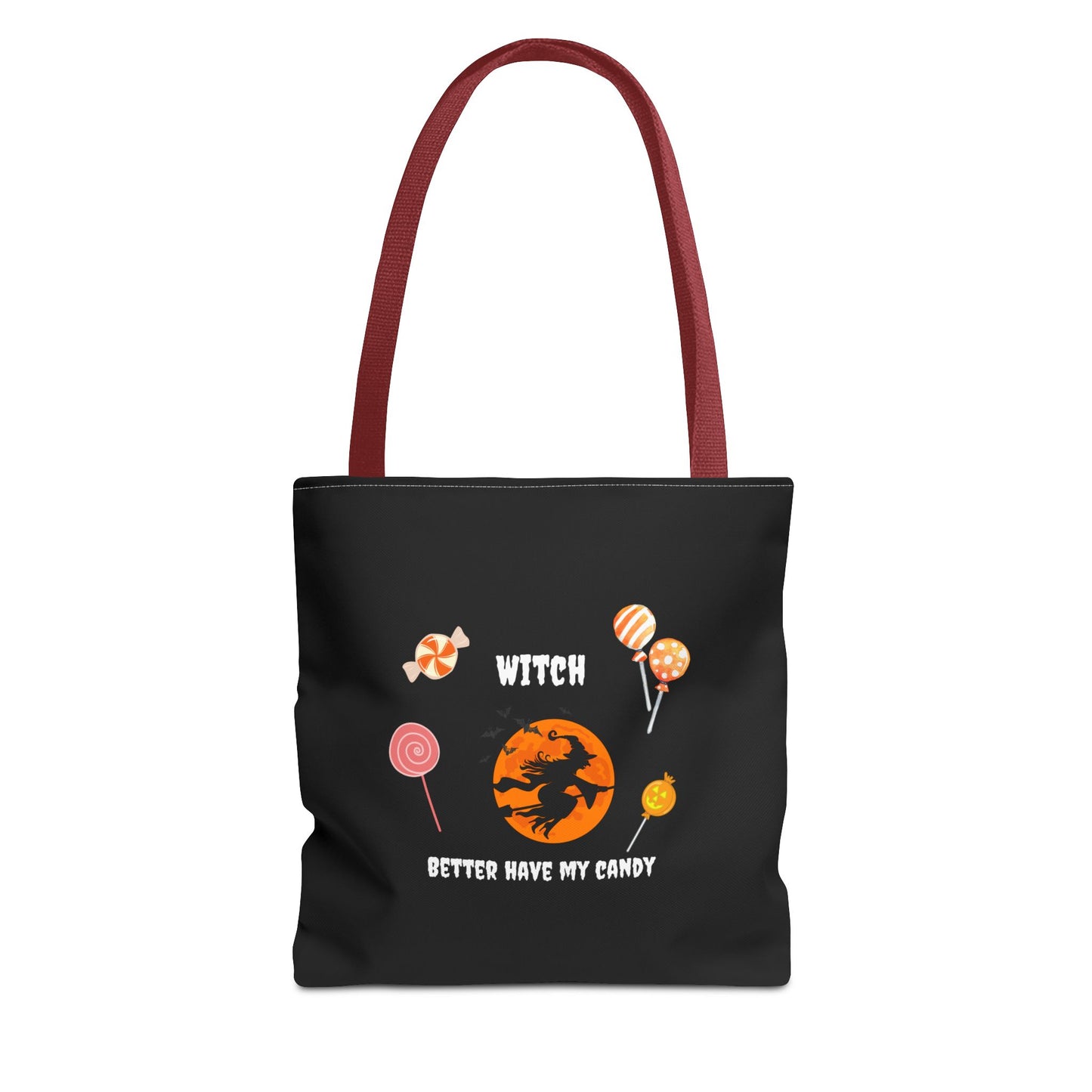 Halloween Tote Bag Gift for Spooky Season Trick or Treating Candy Bag Fall Themed Reusable Lunch Tote