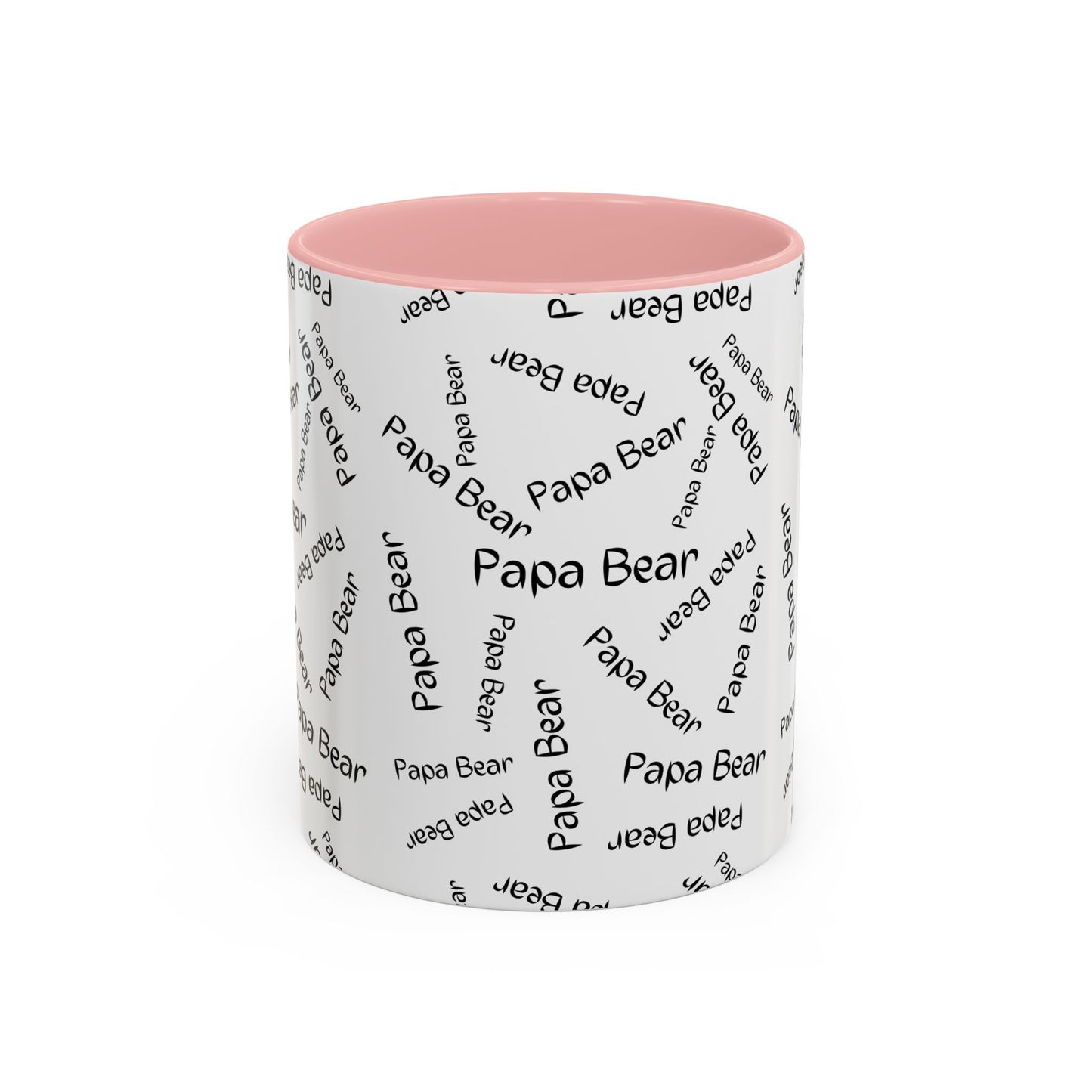 11oz/15oz Papa Bear Word Scramble Coffee Mug
