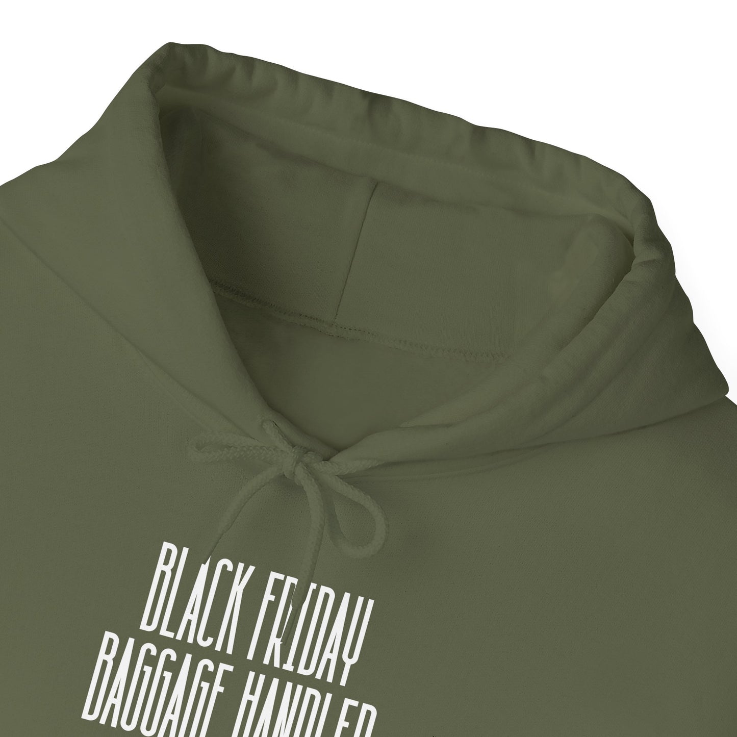 Unisex Heavy Blend™ Black Friday Christmas Sales Baggage Handler Shopping Sales Hooded Sweatshirt