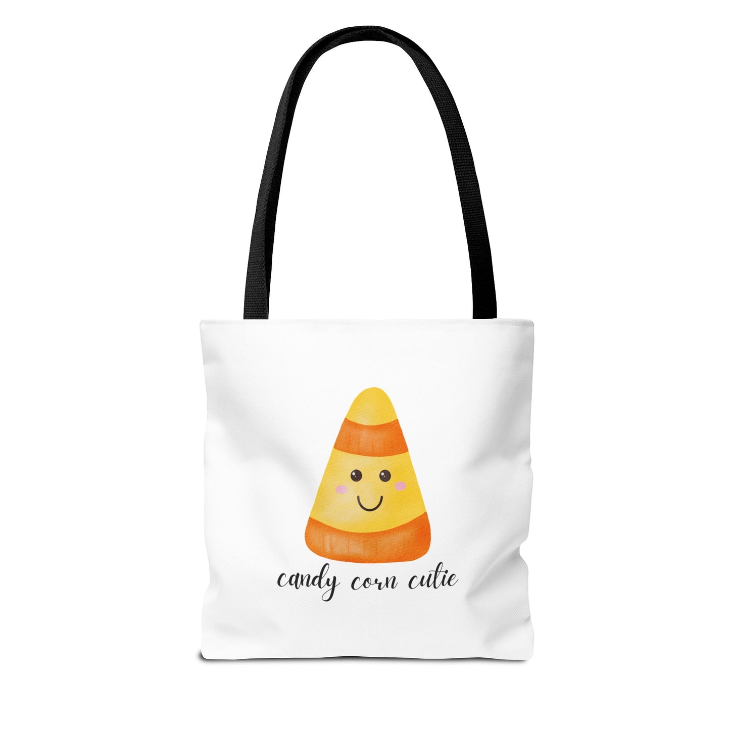 Cute Candy Corn Halloween Spooky Season Tote Trick or Treating Candy Fall Themed Reusable Lunch Bag