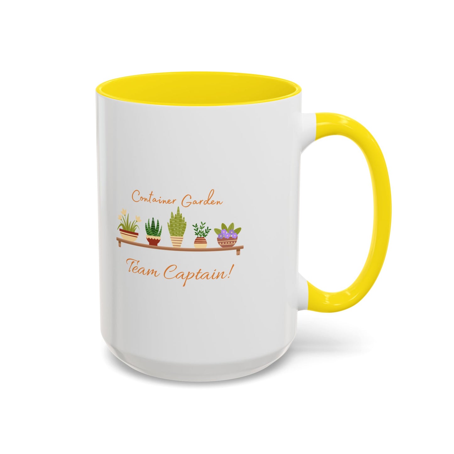 11oz/15oz Garden Themed Container Garden Team Captain Plant Parent Coffee Mug
