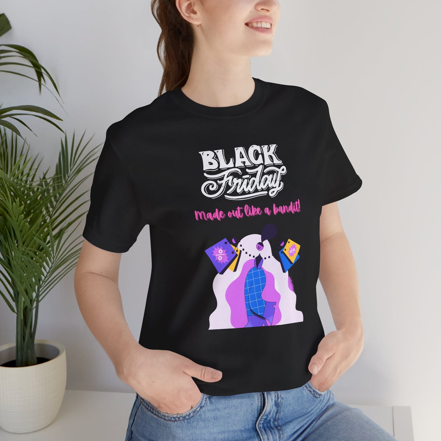 Unisex Jersey Short Sleeve Black Friday Sales T-Shirt