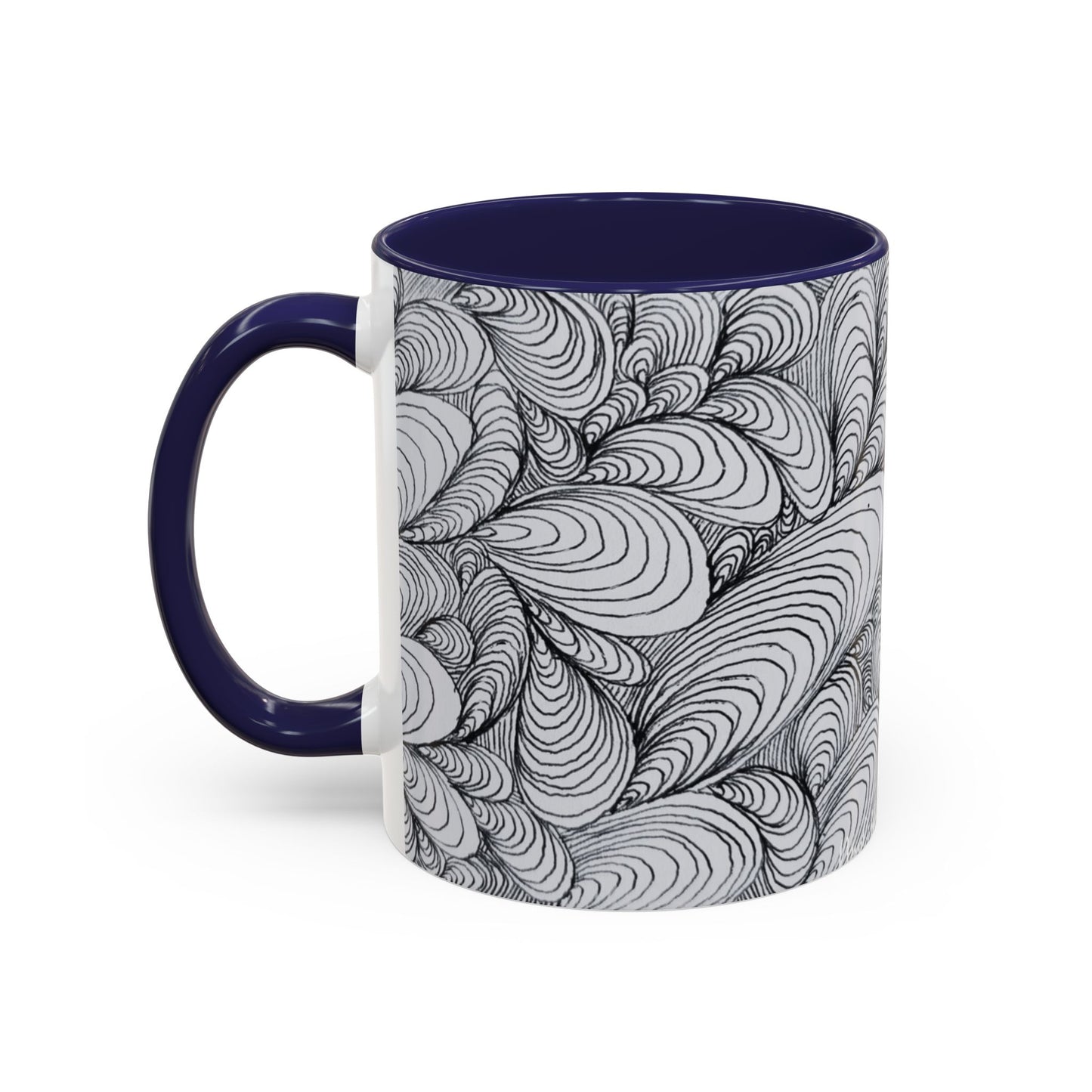 11oz/15oz Original Rough Line Art Coffee Mug