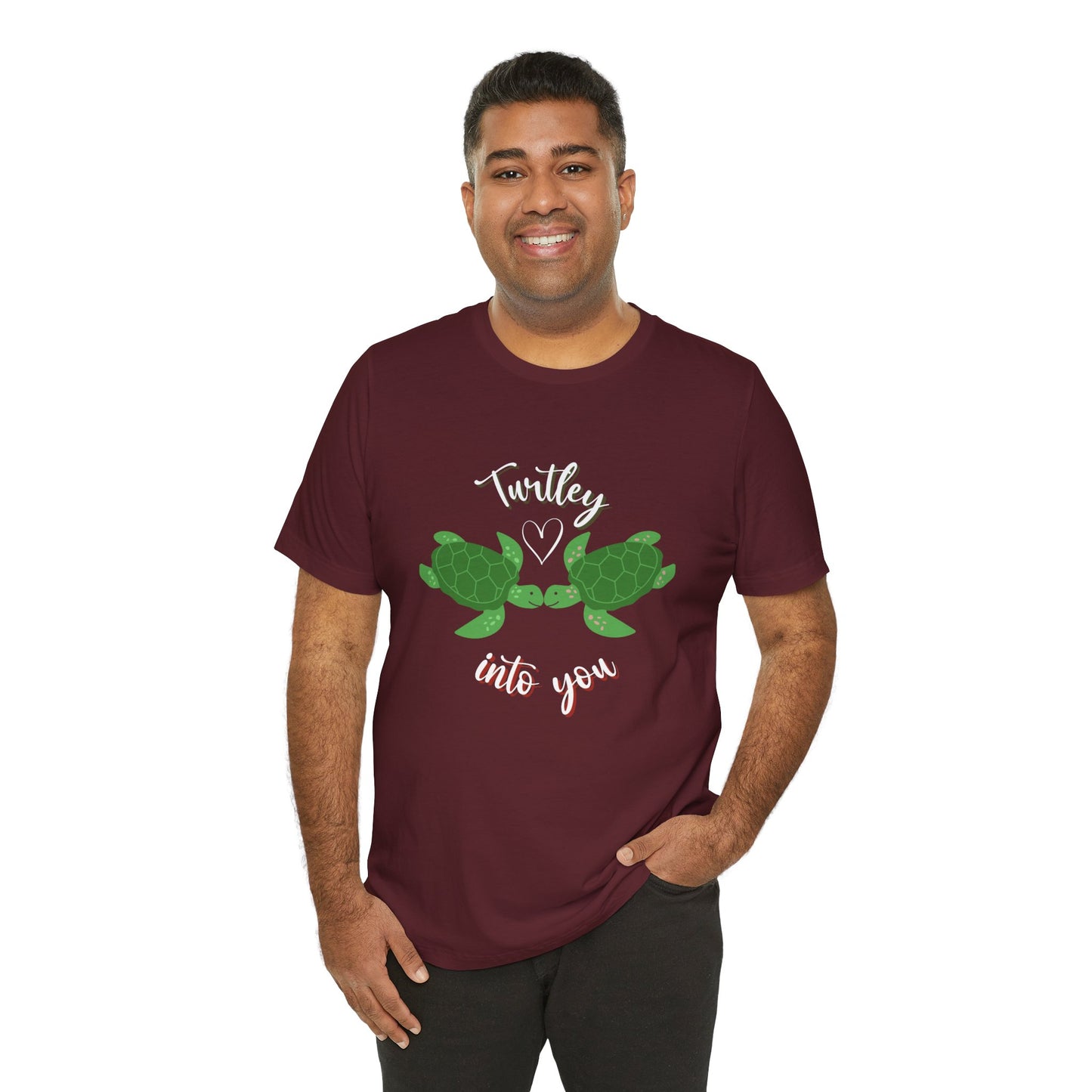 Unisex Cute Turtle Lover Turtley Into You T-Shirt