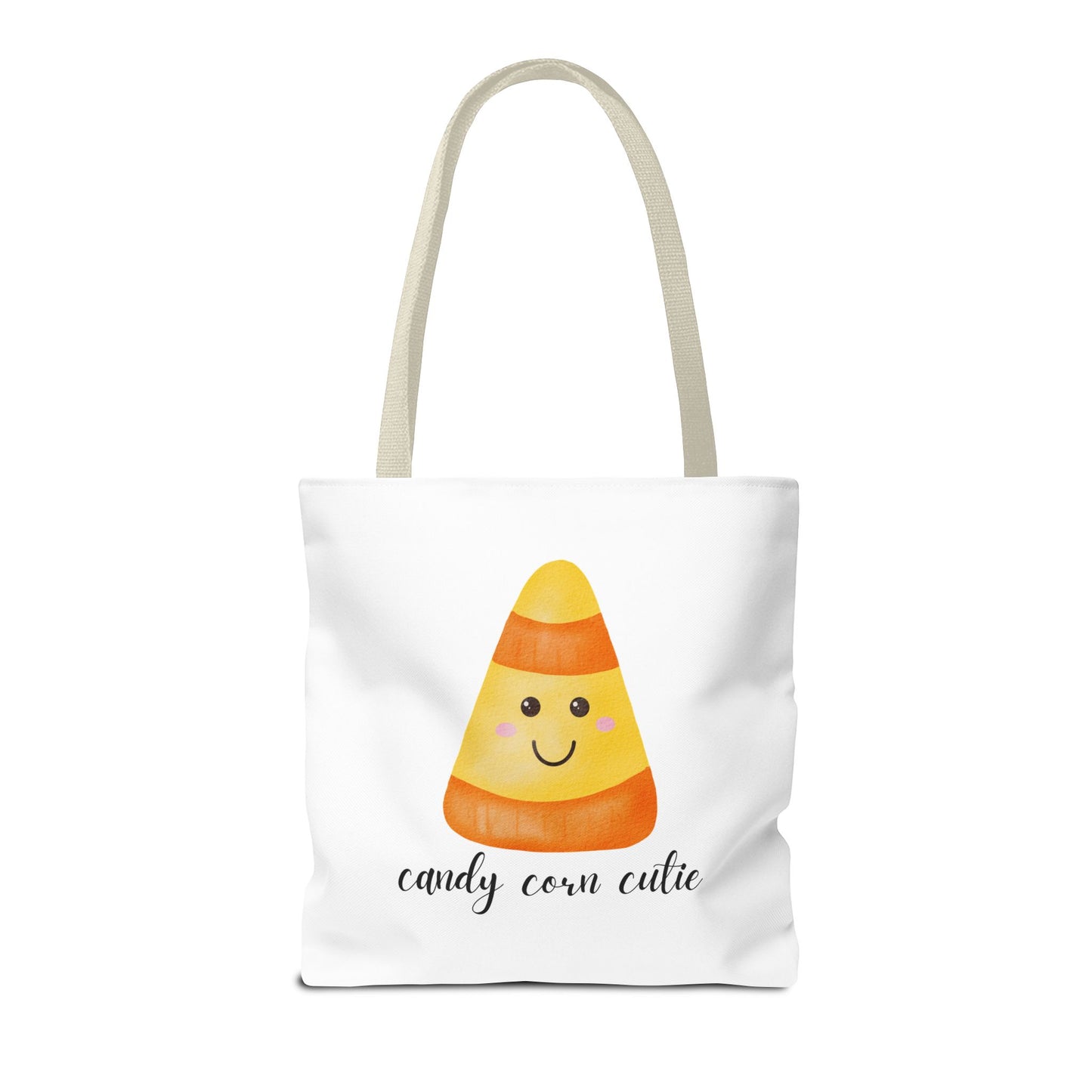 Cute Candy Corn Halloween Spooky Season Tote Trick or Treating Candy Fall Themed Reusable Lunch Bag