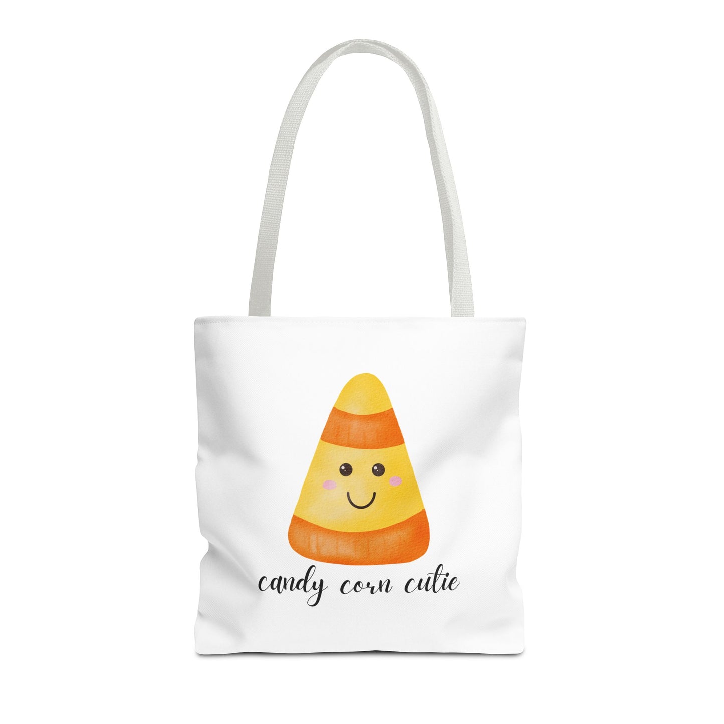 Cute Candy Corn Halloween Spooky Season Tote Trick or Treating Candy Fall Themed Reusable Lunch Bag