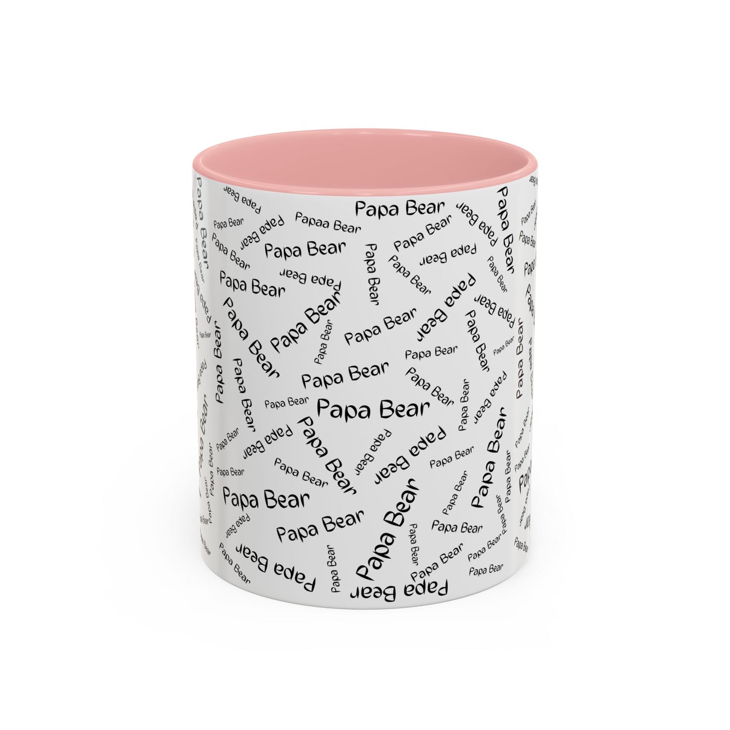 11oz/15oz Papa Bear Word Scramble Coffee Mug