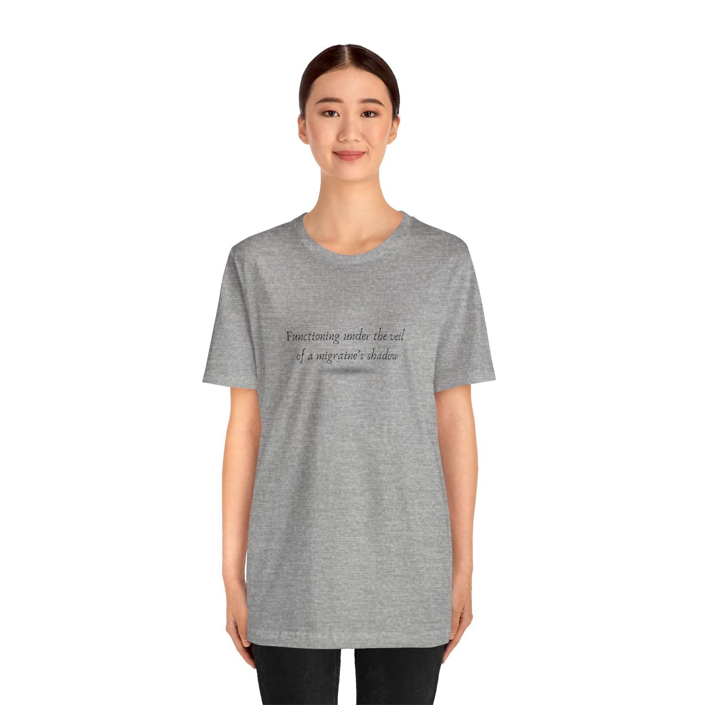 Unisex Migraine Day Invisible Illness Warrior Tshirt