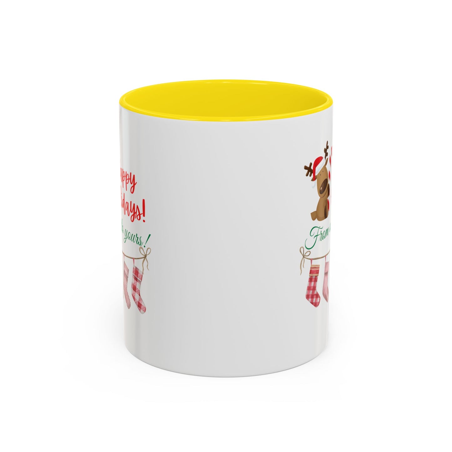 11oz/15oz  Happy Holidays From Ours to Yours Coffee Mug