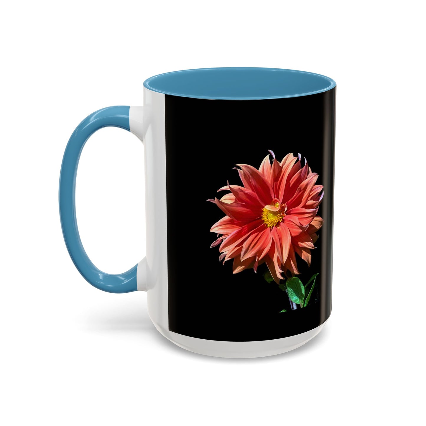 11oz/15oz Dahlia Flower Coffee Mug