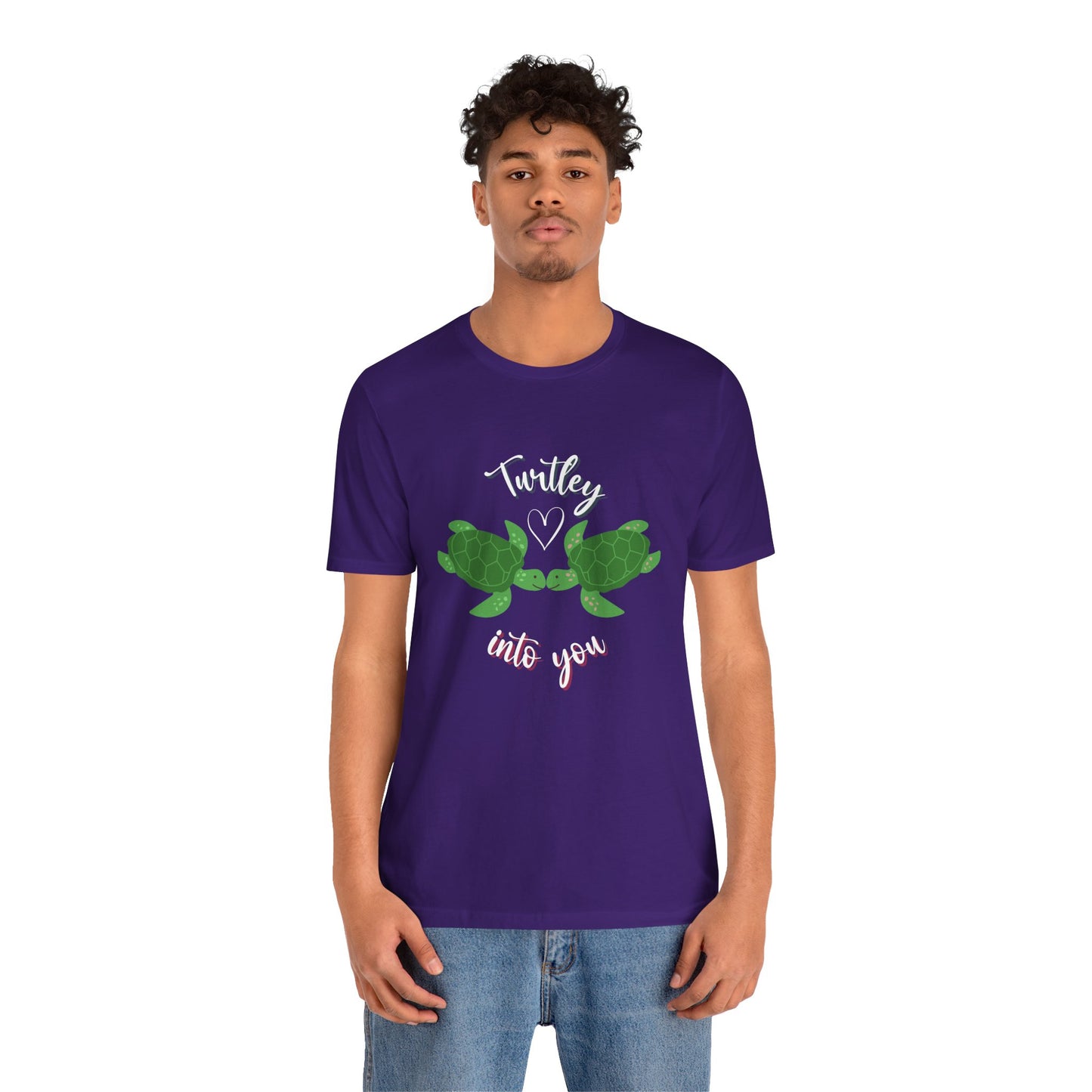 Unisex Cute Turtle Lover Turtley Into You T-Shirt