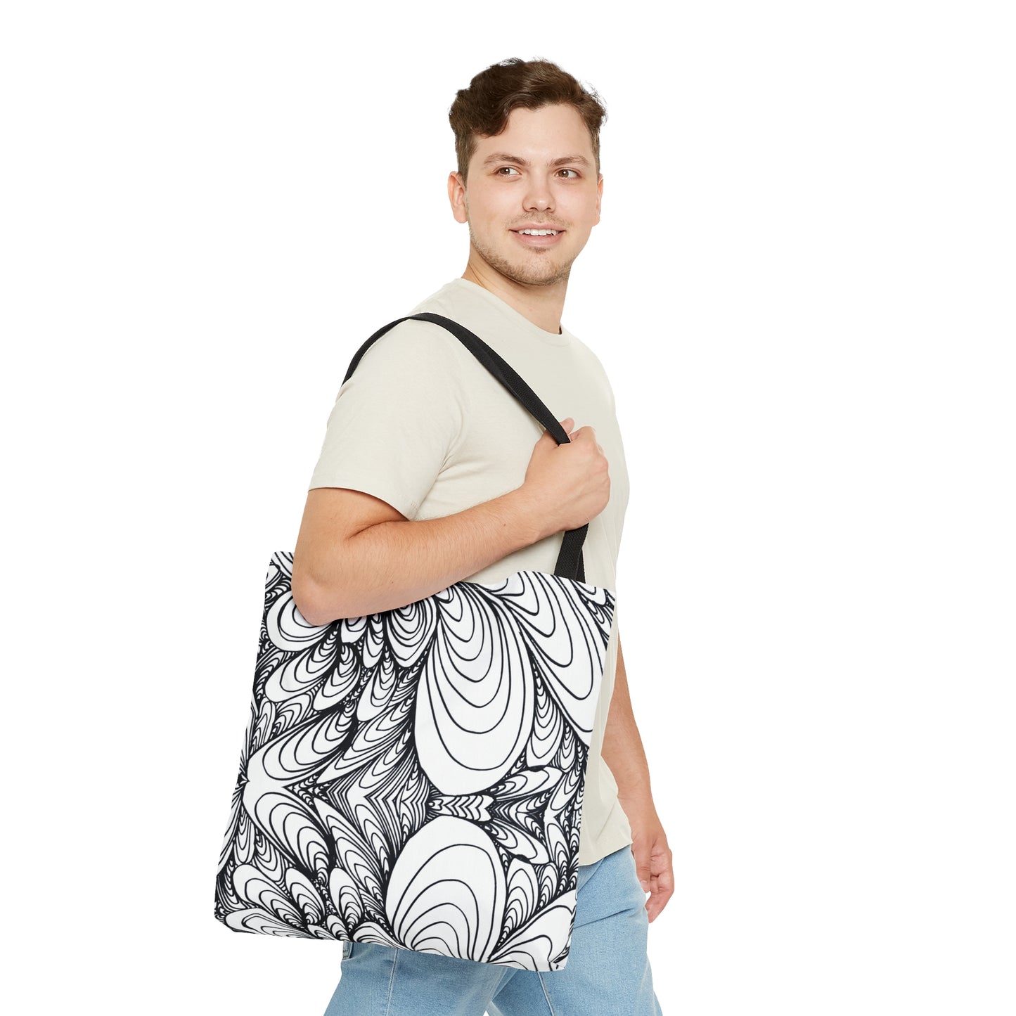 Unisex Original Art All Over Print Tote Bag - Blooms