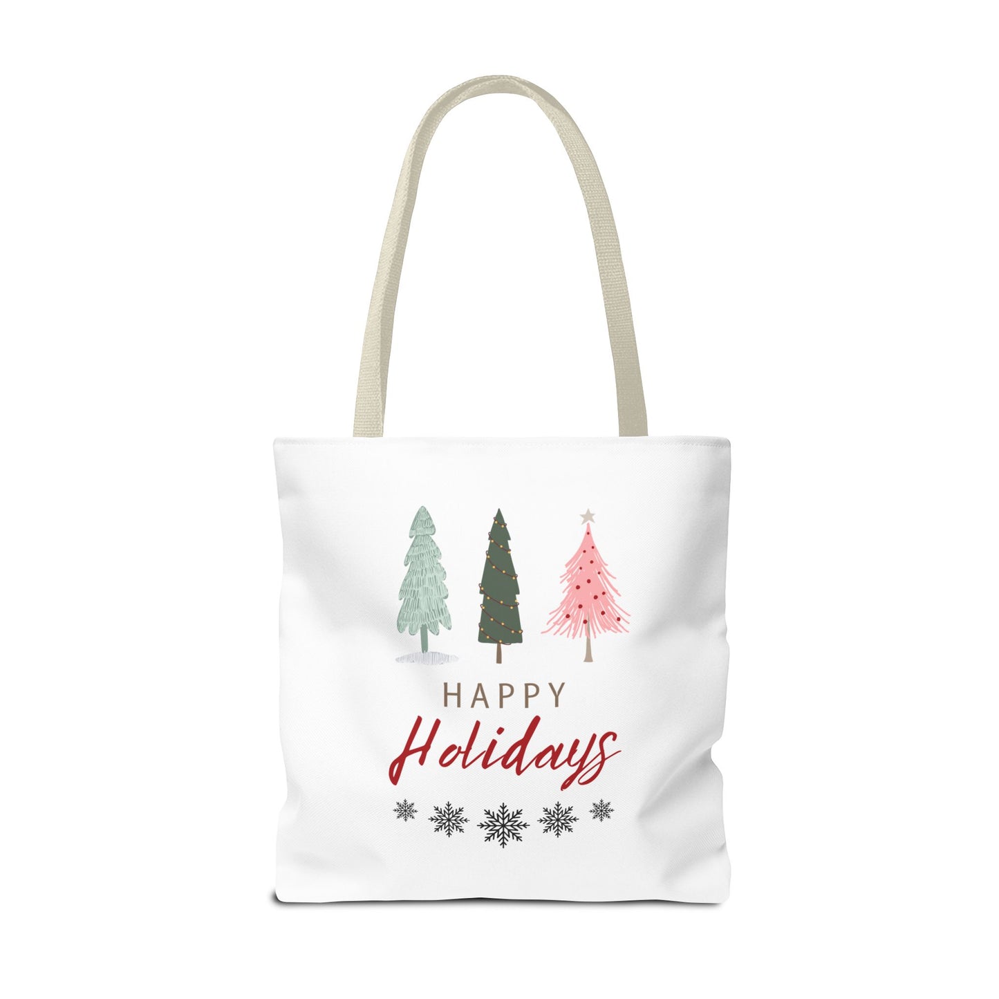 Unisex Happy Holidays Seasons Greetings Fall Tote Bag