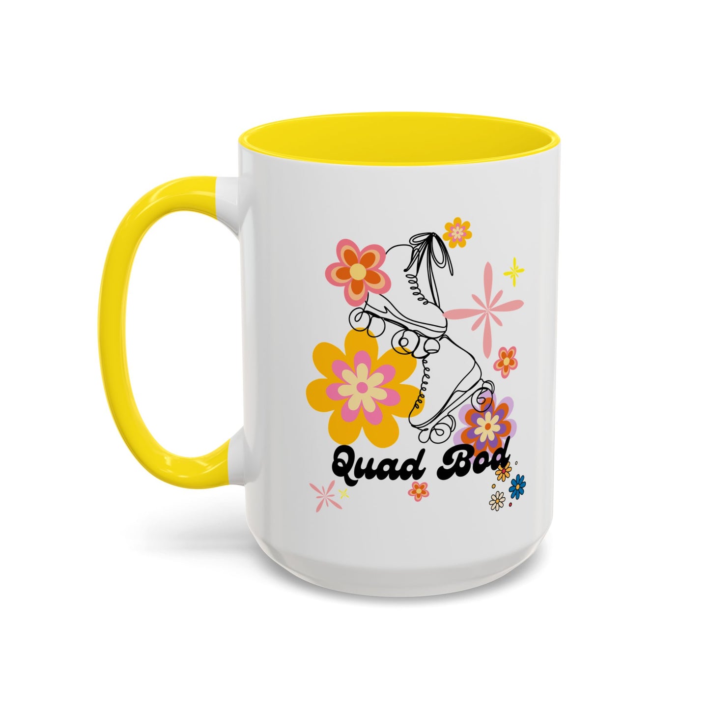 11oz/15oz Retro Vibes Roller Skate Quad Bod Coffee Mug
