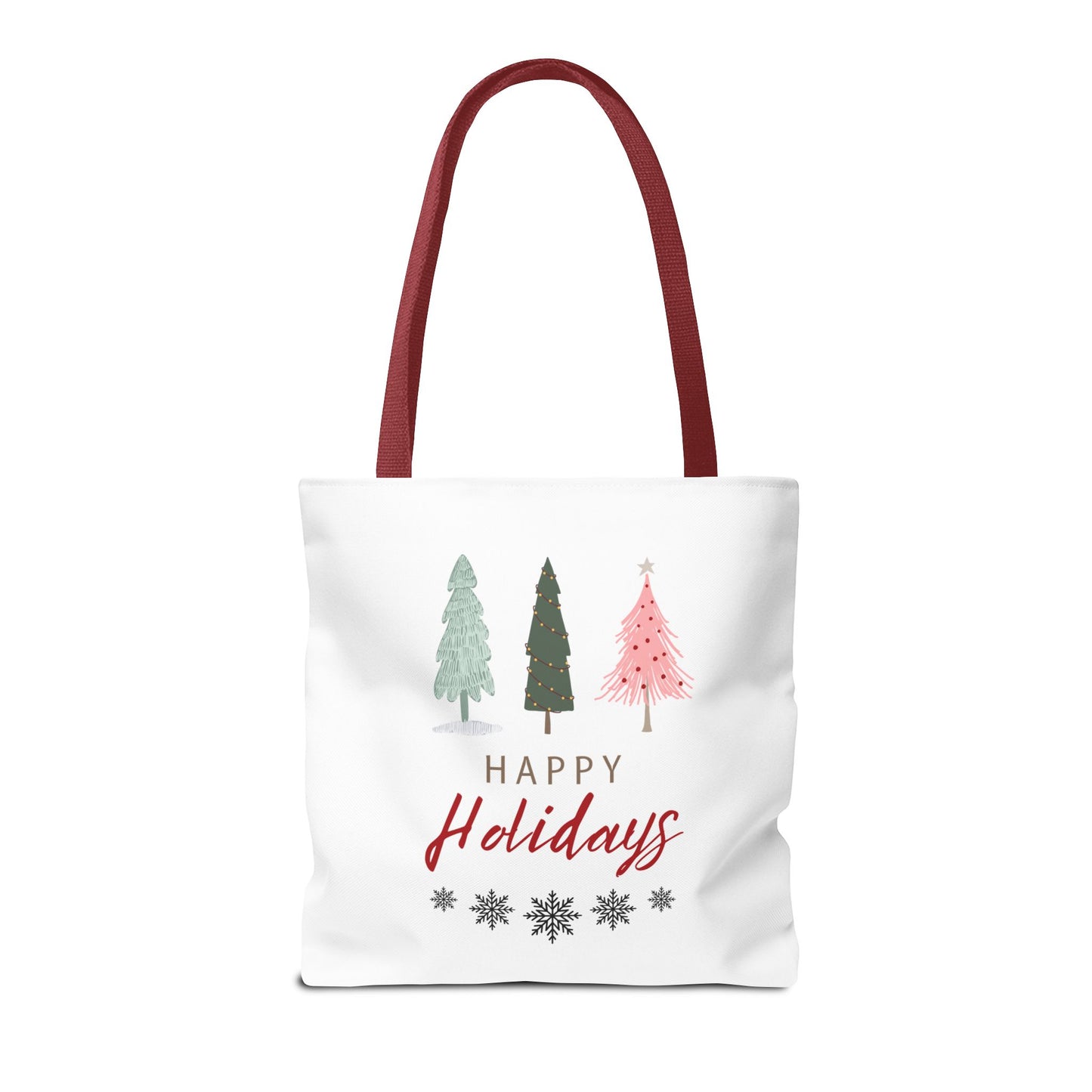 Unisex Happy Holidays Seasons Greetings Fall Tote Bag