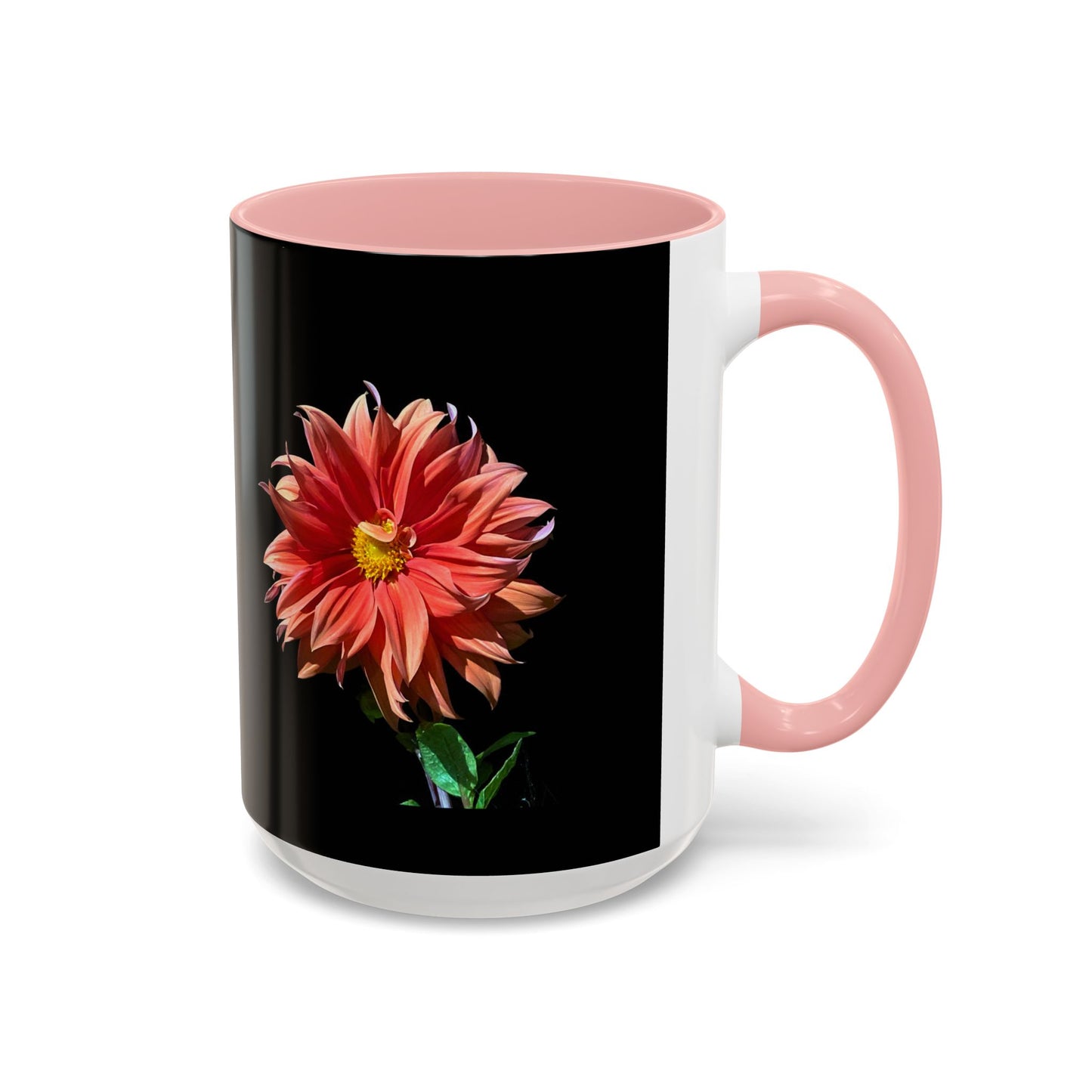 11oz/15oz Dahlia Flower Coffee Mug