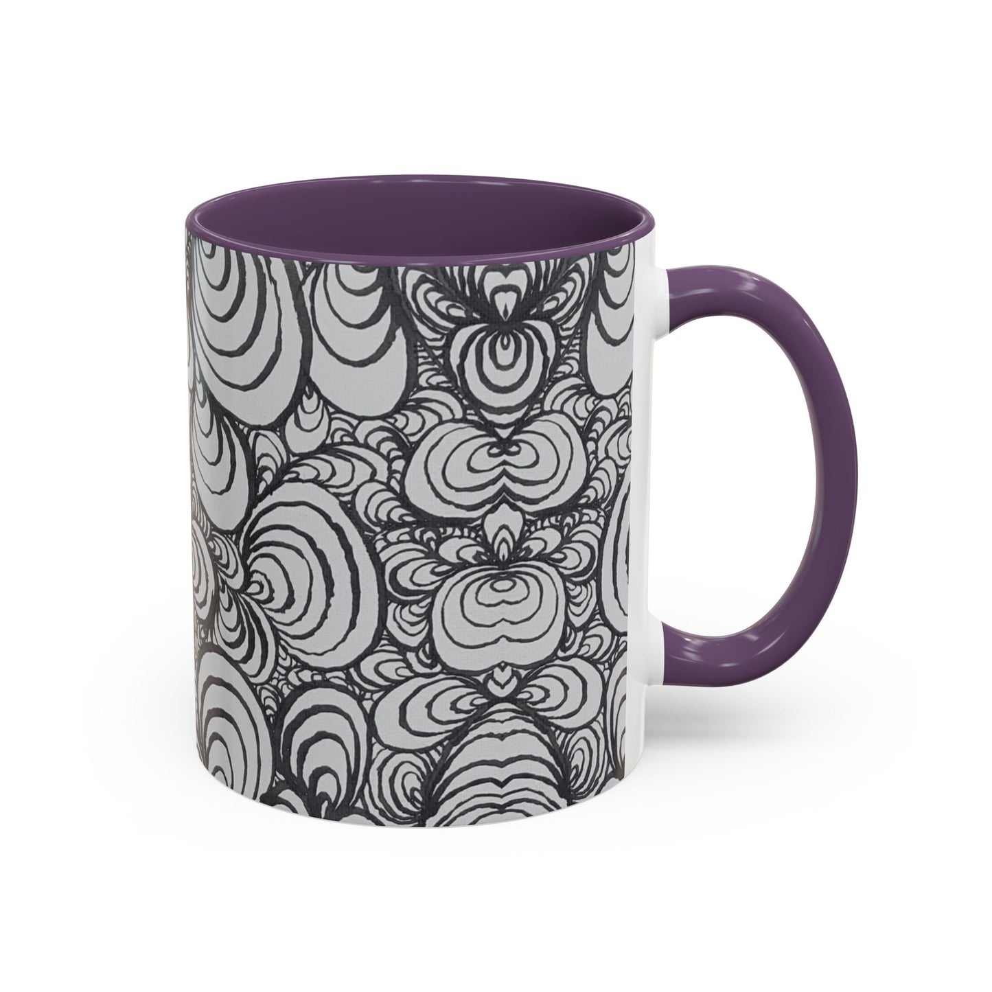 11oz/15oz Original Line Art Mug - Puzzle Panels 1