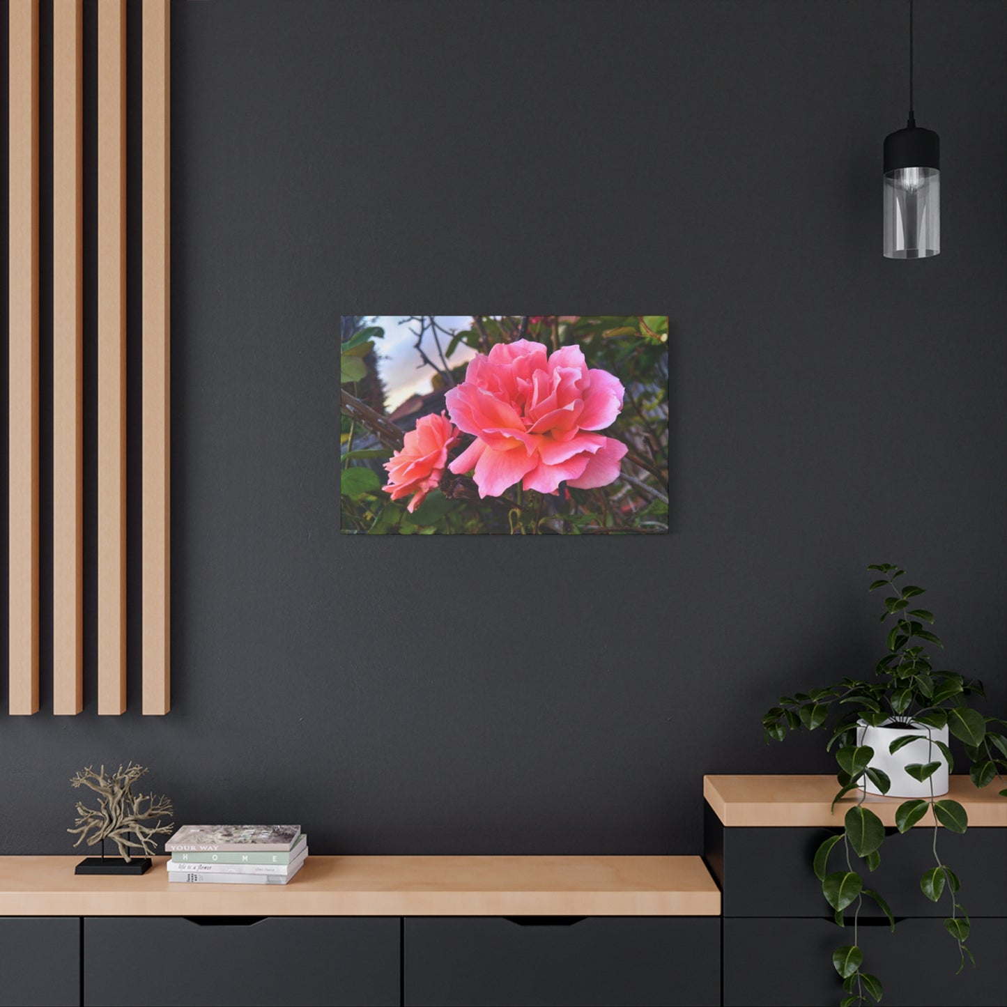 Canvas Gallery Wrap - Double Delight Roses
