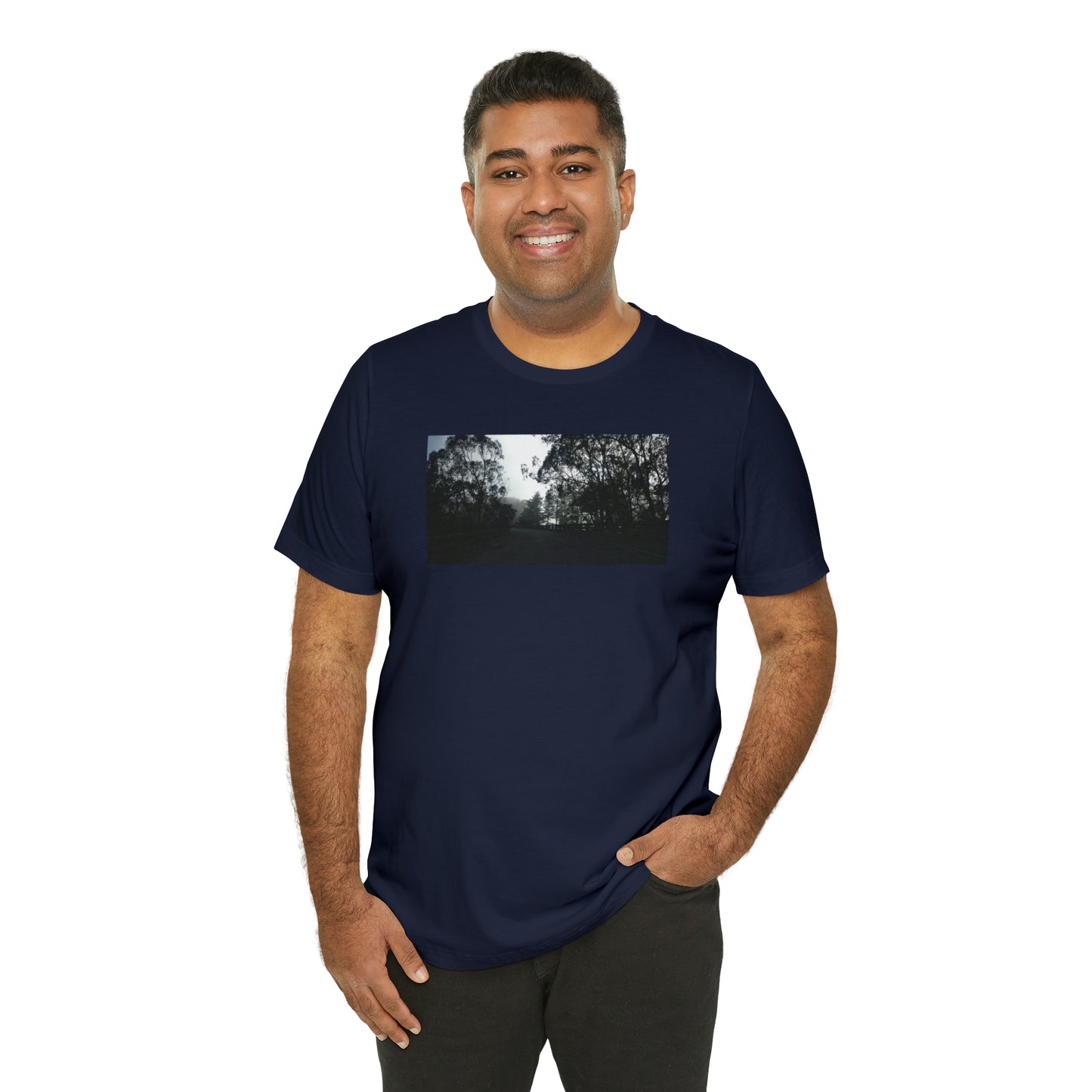 Unisex Travel T-Shirt, Scenic Ride I-280 On-ramp SF