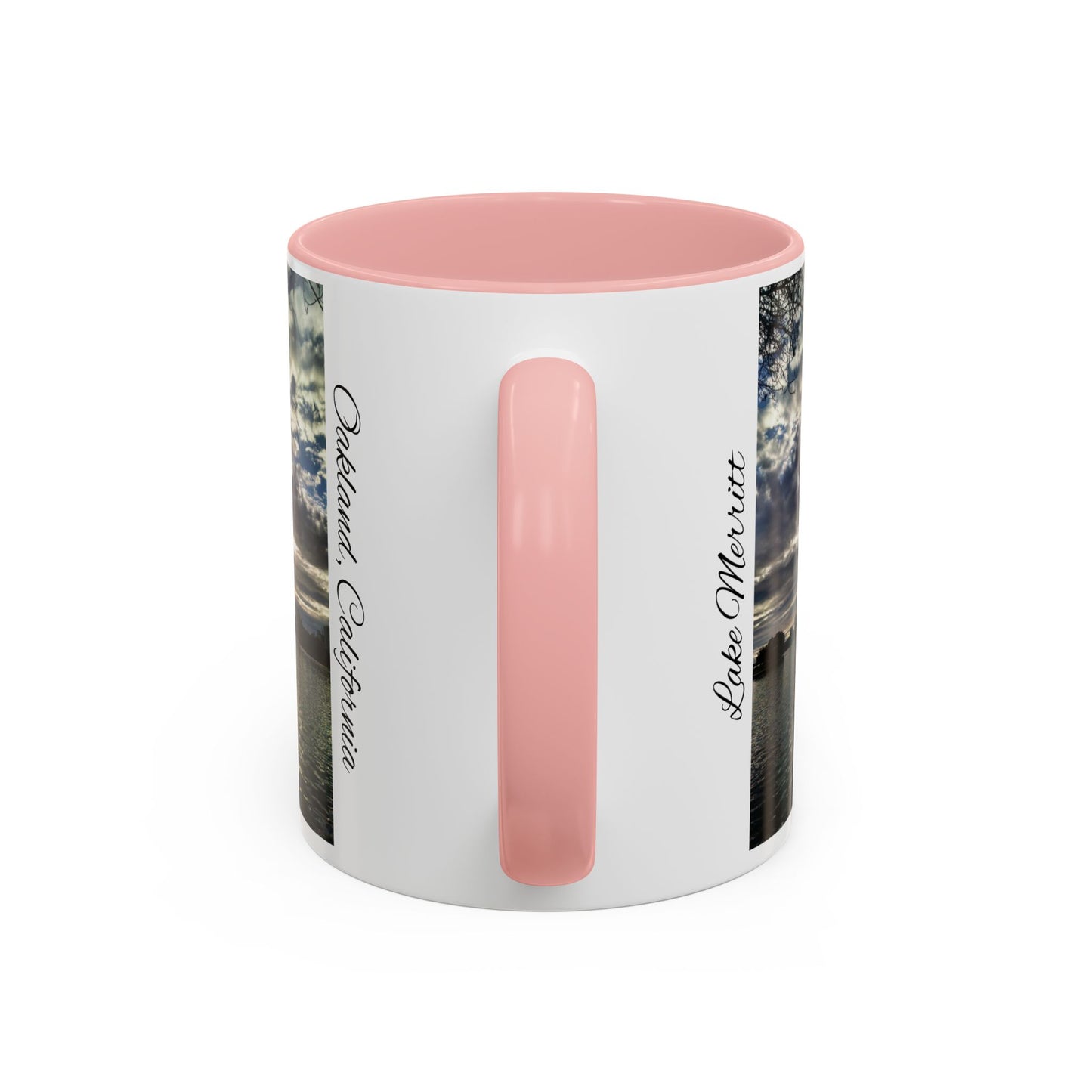 11oz/15oz Two Tone Lake Merritt, Oakland California San Francisco Bay Area Keepsake Coffee Mug