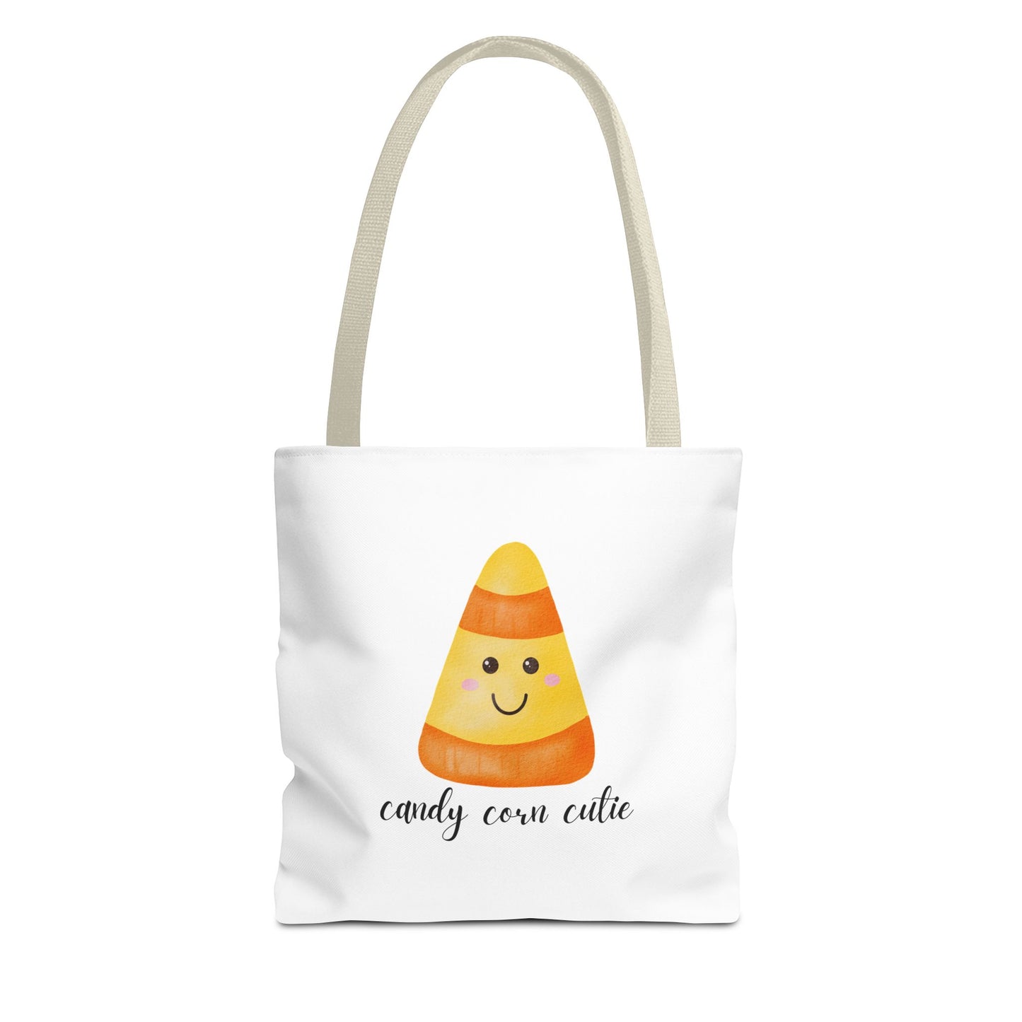 Cute Candy Corn Halloween Spooky Season Tote Trick or Treating Candy Fall Themed Reusable Lunch Bag