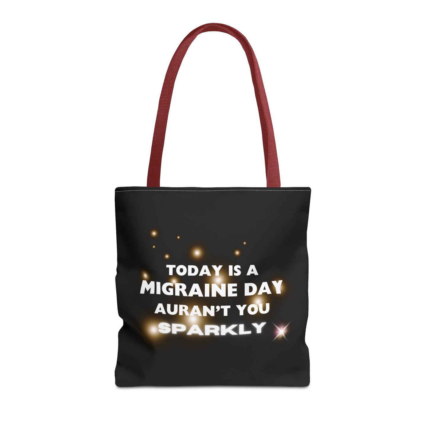 Unisex Migraine Day Invisible Illness Warrior Tote Bag