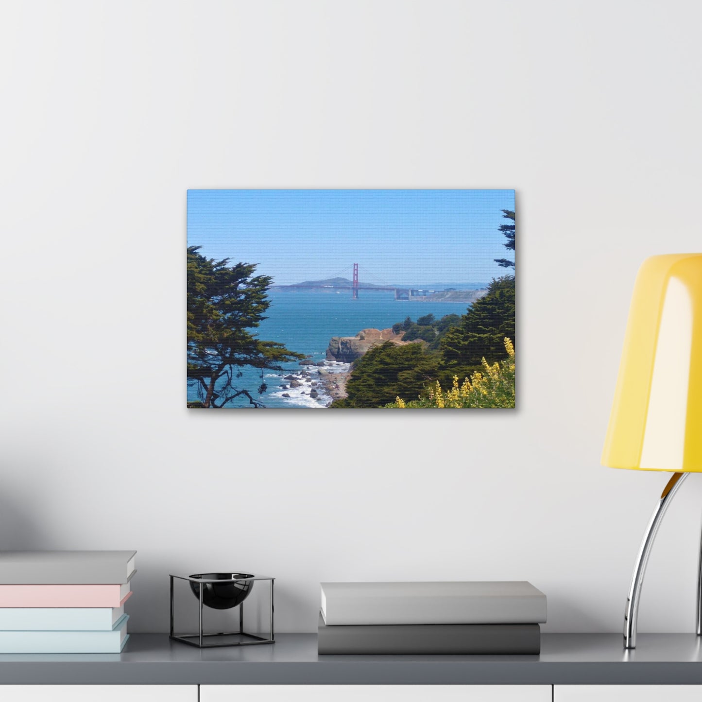 Canvas Gallery Wrap - Camino Del Mar - Fort Miley Lookout - San Francisco