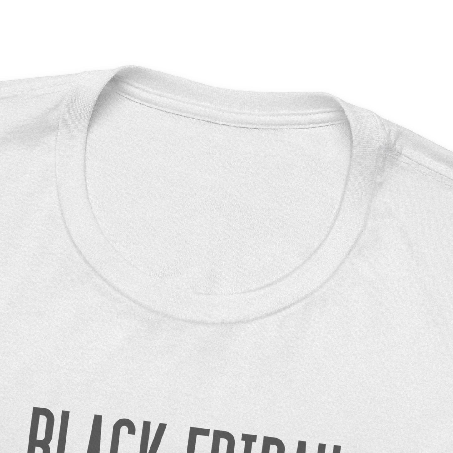 Unisex Jersey Short Sleeve Black Friday Christmas Sale Baggage Handler Shopping T-Shirt