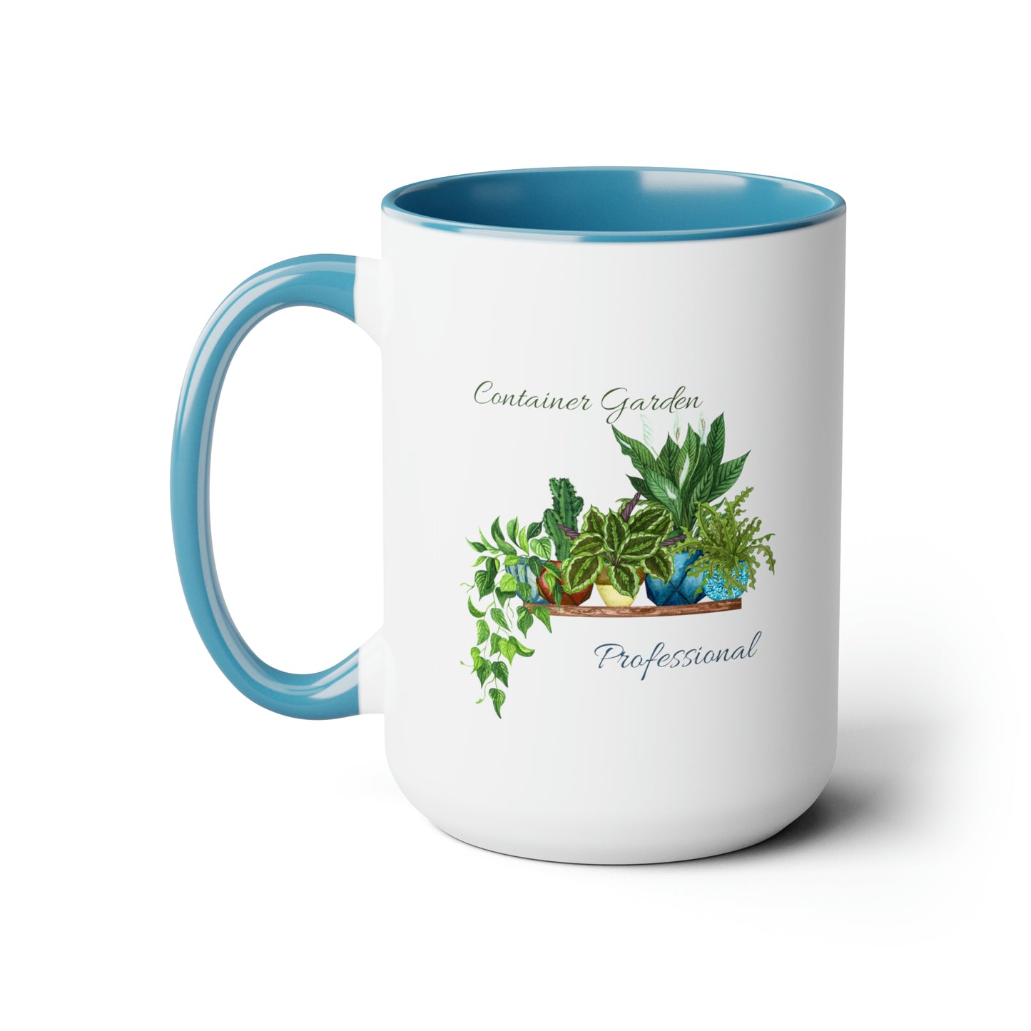 15oz Garden Themed Coffee Mug Container Garden Professional