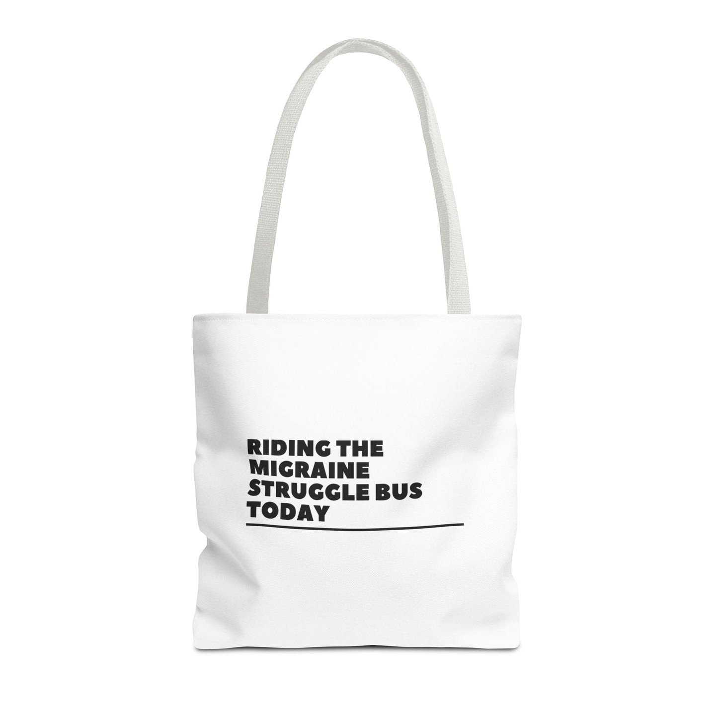 Unisex Migraine Day Invisible Illness Warrior Tote Bag