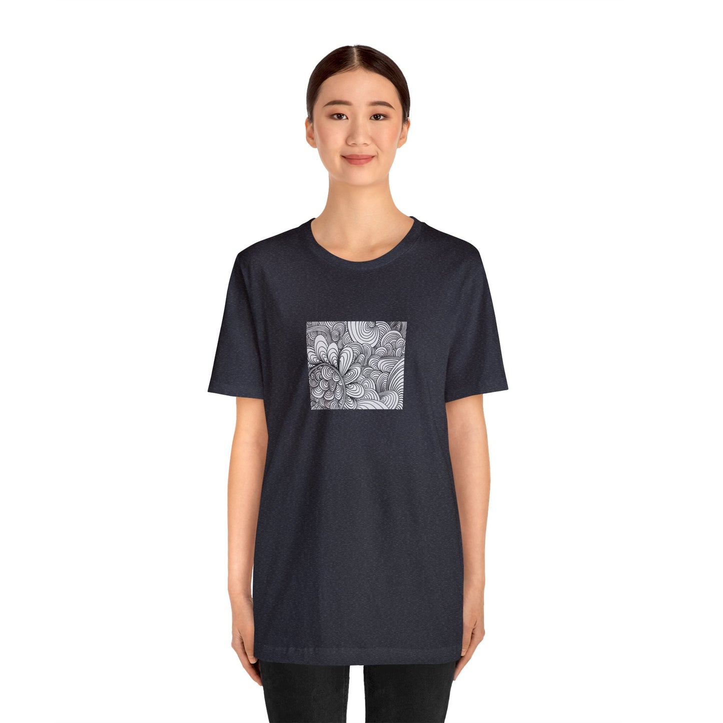 Unisex Original Art T-Shirt - Apricots Noir