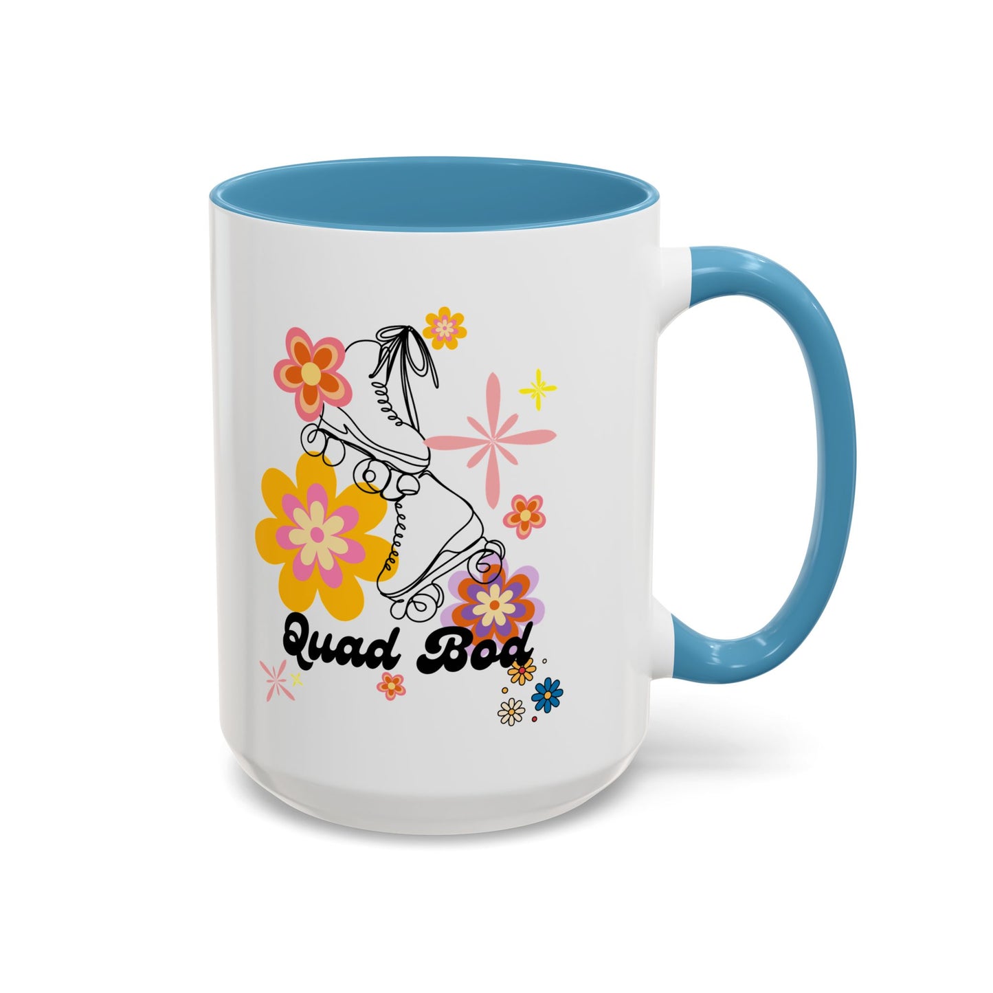 11oz/15oz Retro Vibes Roller Skate Quad Bod Coffee Mug